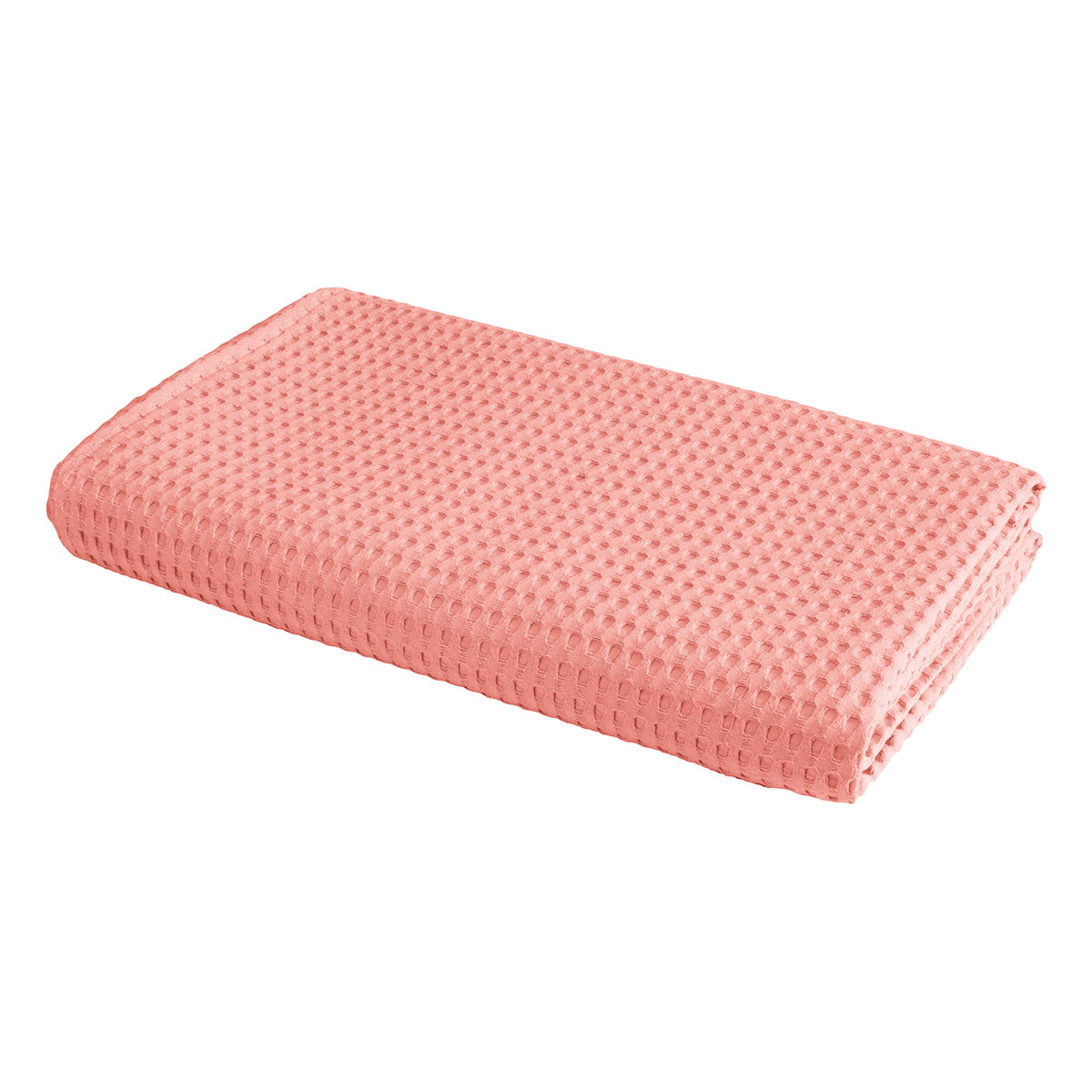 Πικέ μονή waffle Art 1990 Coral 170x240 Κοραλί Default Title από την εταιρεία Beauty Home