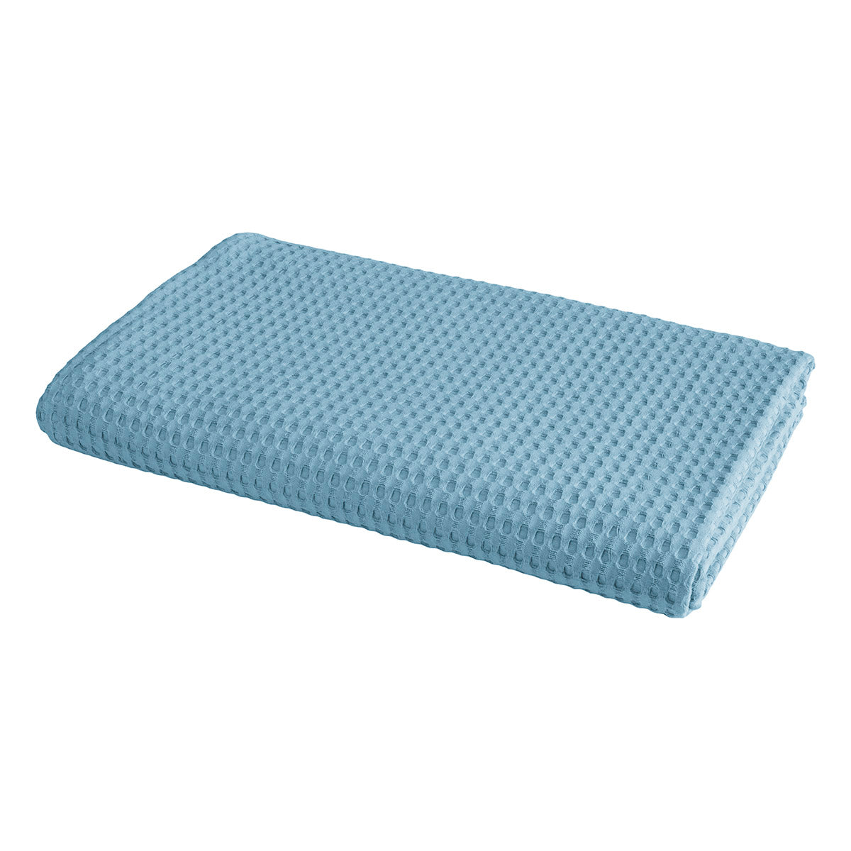 Πικέ υπέρδιπλη waffle Art 1990 L.blue 230x240 Γαλάζιο Default Title από την εταιρεία Beauty Home