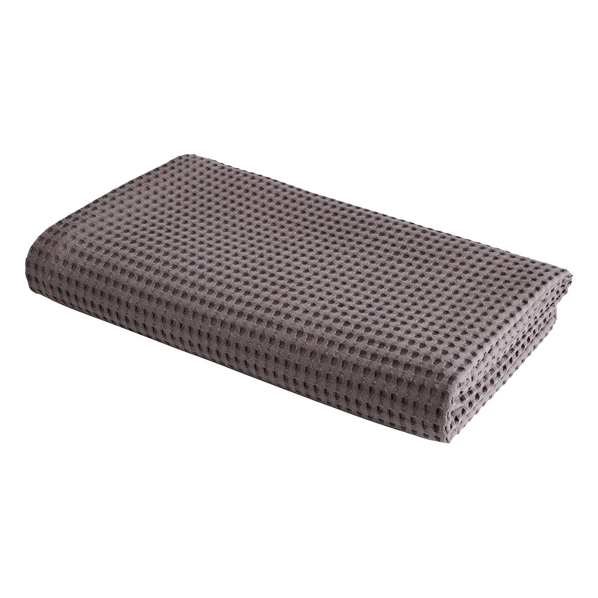 Πικέ μονή waffle Art 1990 Stone 170x240 Ανθρακίτης Default Title από την εταιρεία Beauty Home