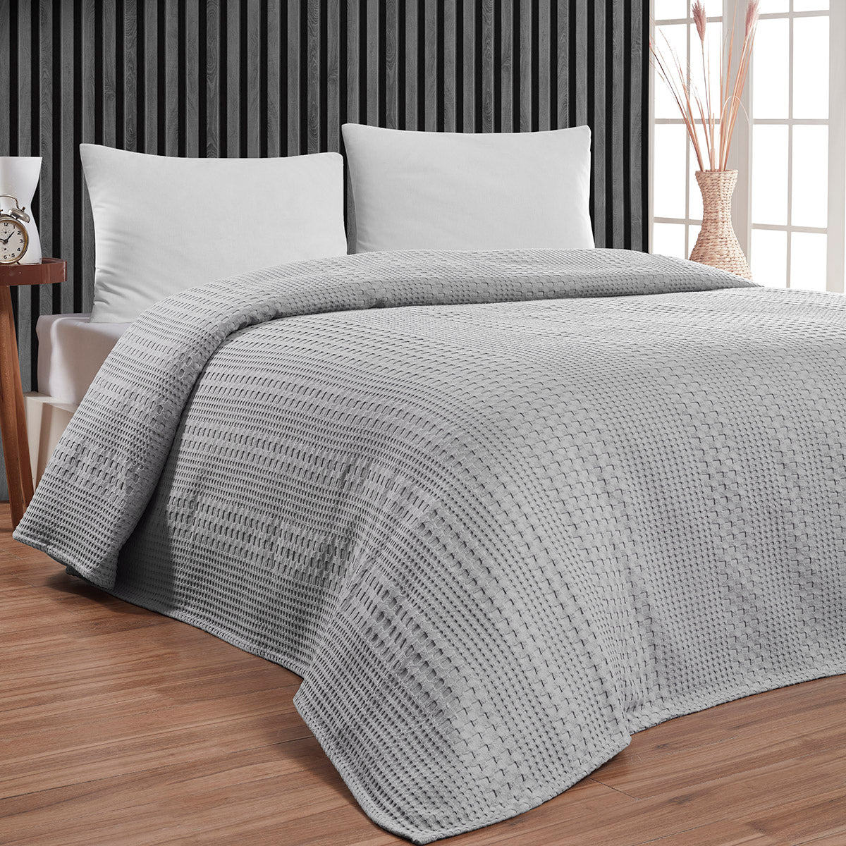 Πικέ μονή Division Αrt 1995 Γκρι 170x240 από την εταιρεία Beauty Home