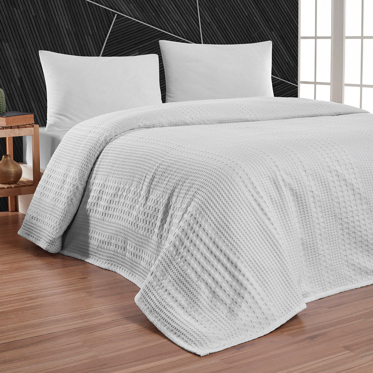 Πικέ μονή Division Αrt 1995 Λευκό 170x240 από την εταιρεία Beauty Home