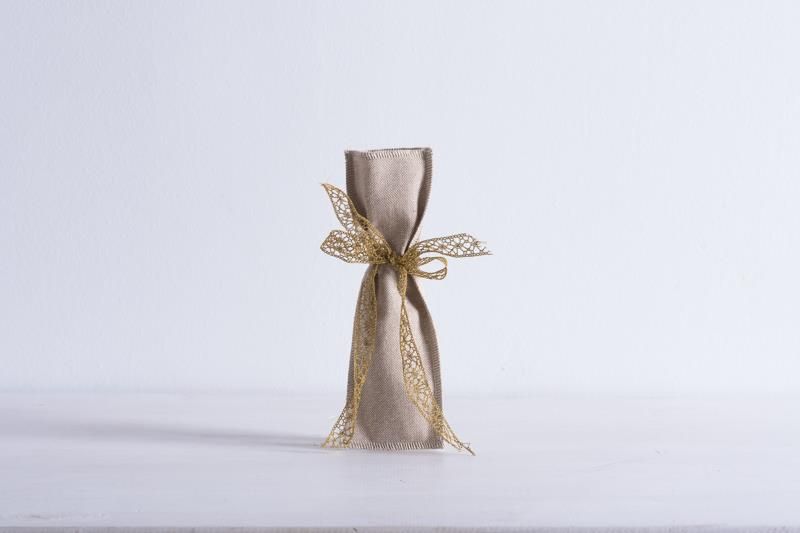 ΠΟΥΓΚΙ ΜΑΚΡΟΣΤΕΝΟ 6 x 19 cm -LUREX ΜΠΕΖ