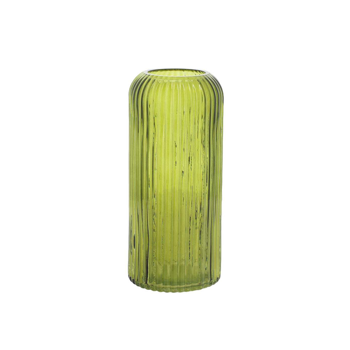 Βάζο γυάλινο Zoé – Λαδί Ø8,5x20cm – 920ml Default Title από την εταιρεία Beauty Home