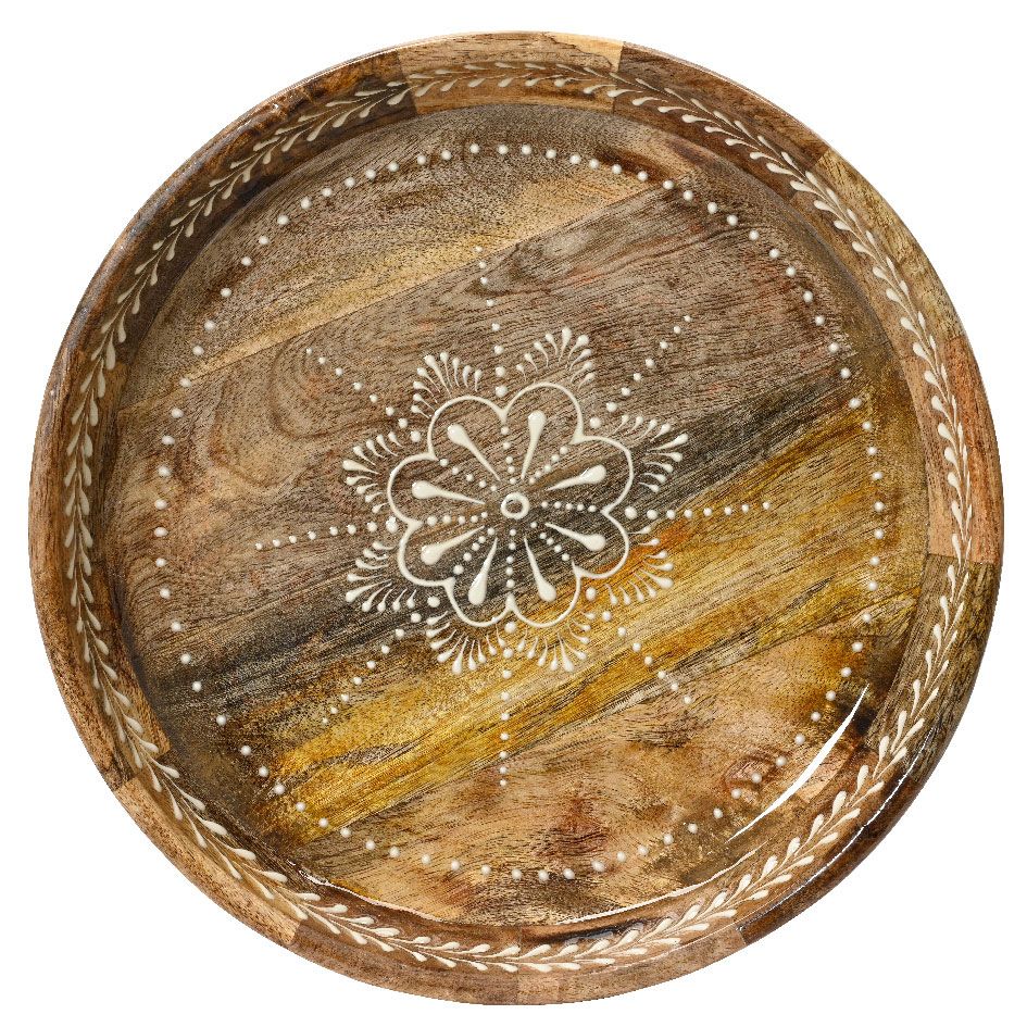 Δίσκος Ξύλο μάνγκο 30 x 5 cm