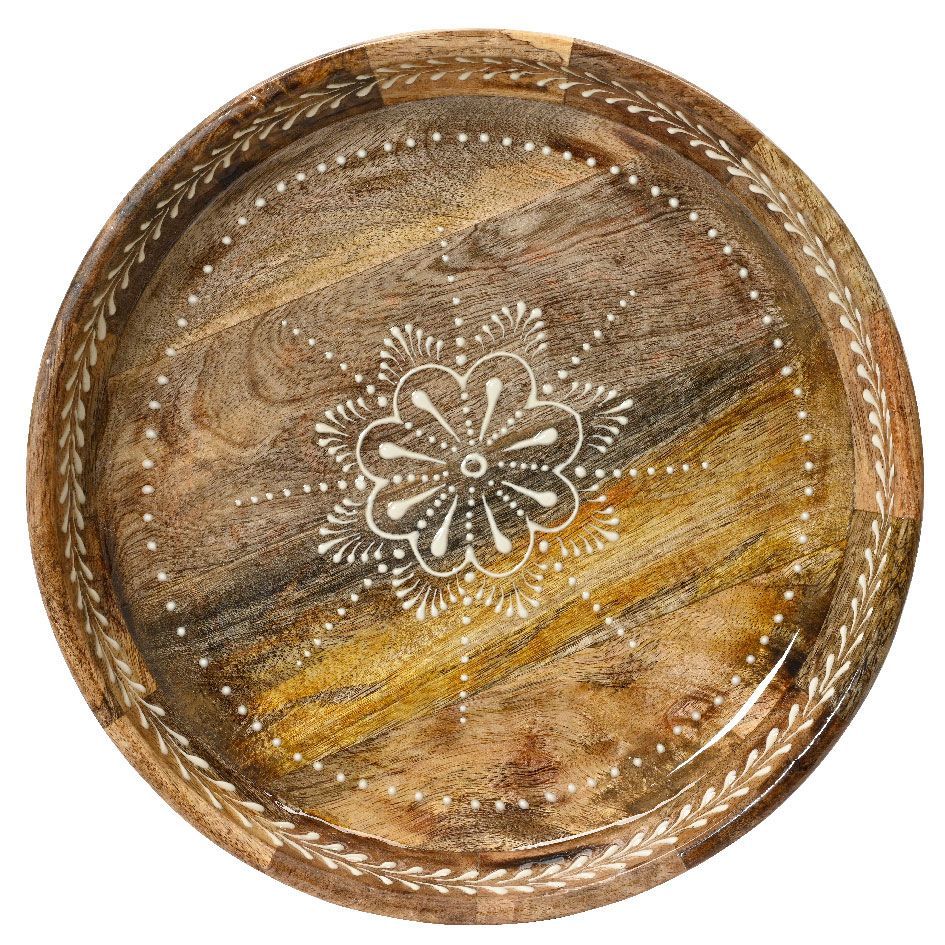 Δίσκος Ξύλο μάνγκο 30 x 5 cm