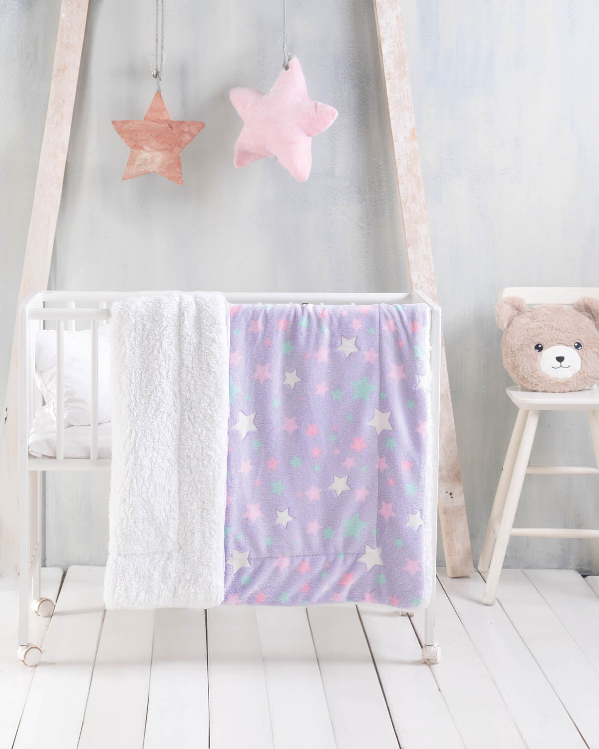 STARDAY - Κουβέρτα ΚΟΥΝΙΑΣ LUMINUS (flannel fleece) από την εταιρεία Rythmos Home