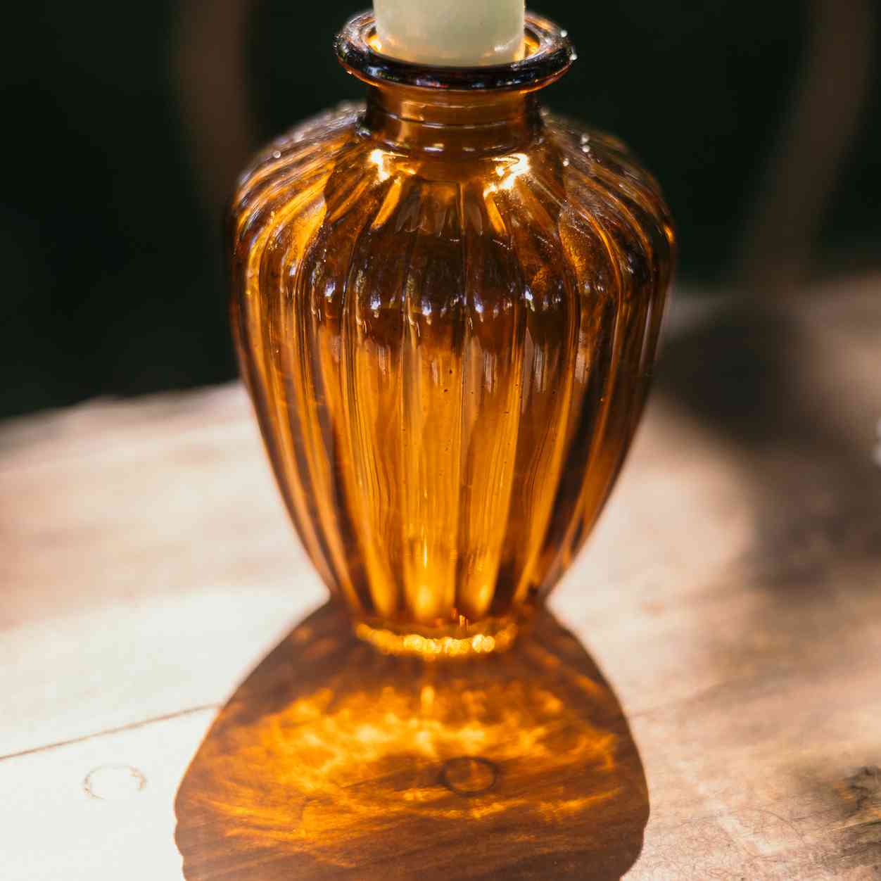 Βάζο γυάλινο Jeanne – Μελί Ø7,5×10,5cm – 180ml από την εταιρεία Beauty Home