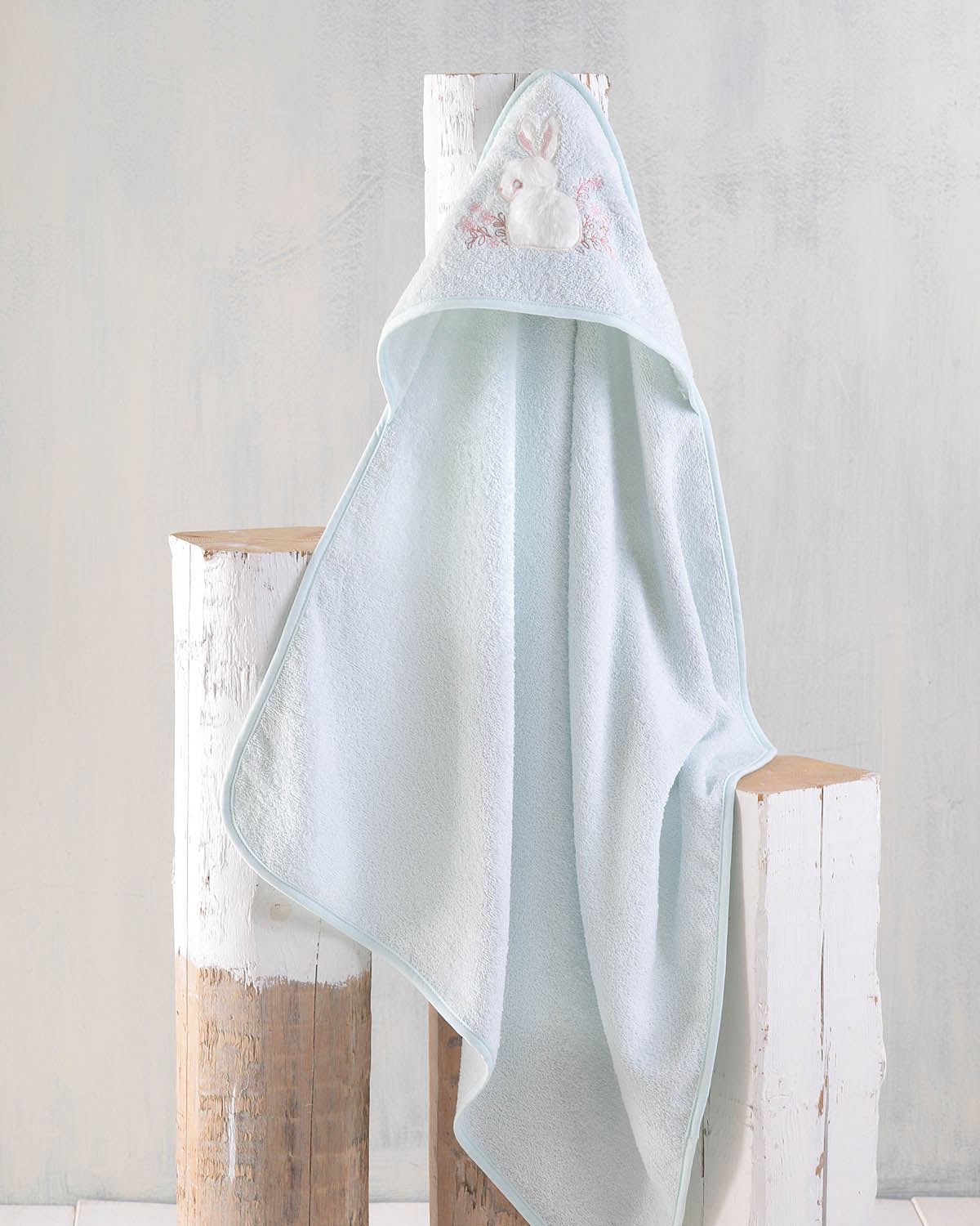 JENNY AQUA - Κάπα βρεφική 75 x 75 Aqua 75 x 75 από την εταιρεία Rythmos Home