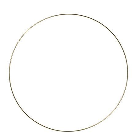 ΜΕΤΑΛΛΙΚΟΣ ΚΥΚΛΟΣ ΧΡΥΣΟΣ 30CM