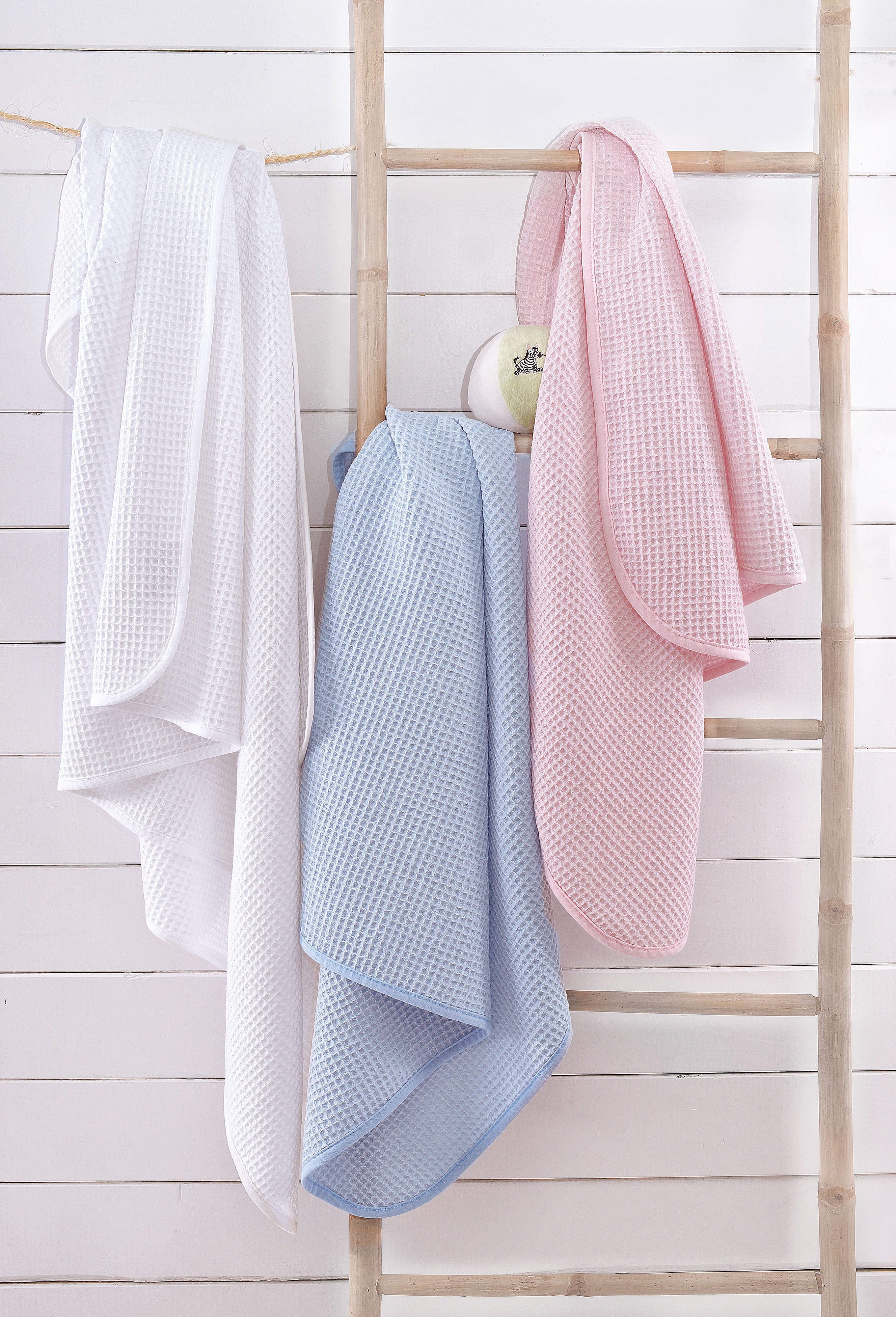 SWEETY - Κουβέρτα πικέ 110 x 140 Λευκό 110 x 140 από την εταιρεία Rythmos Home