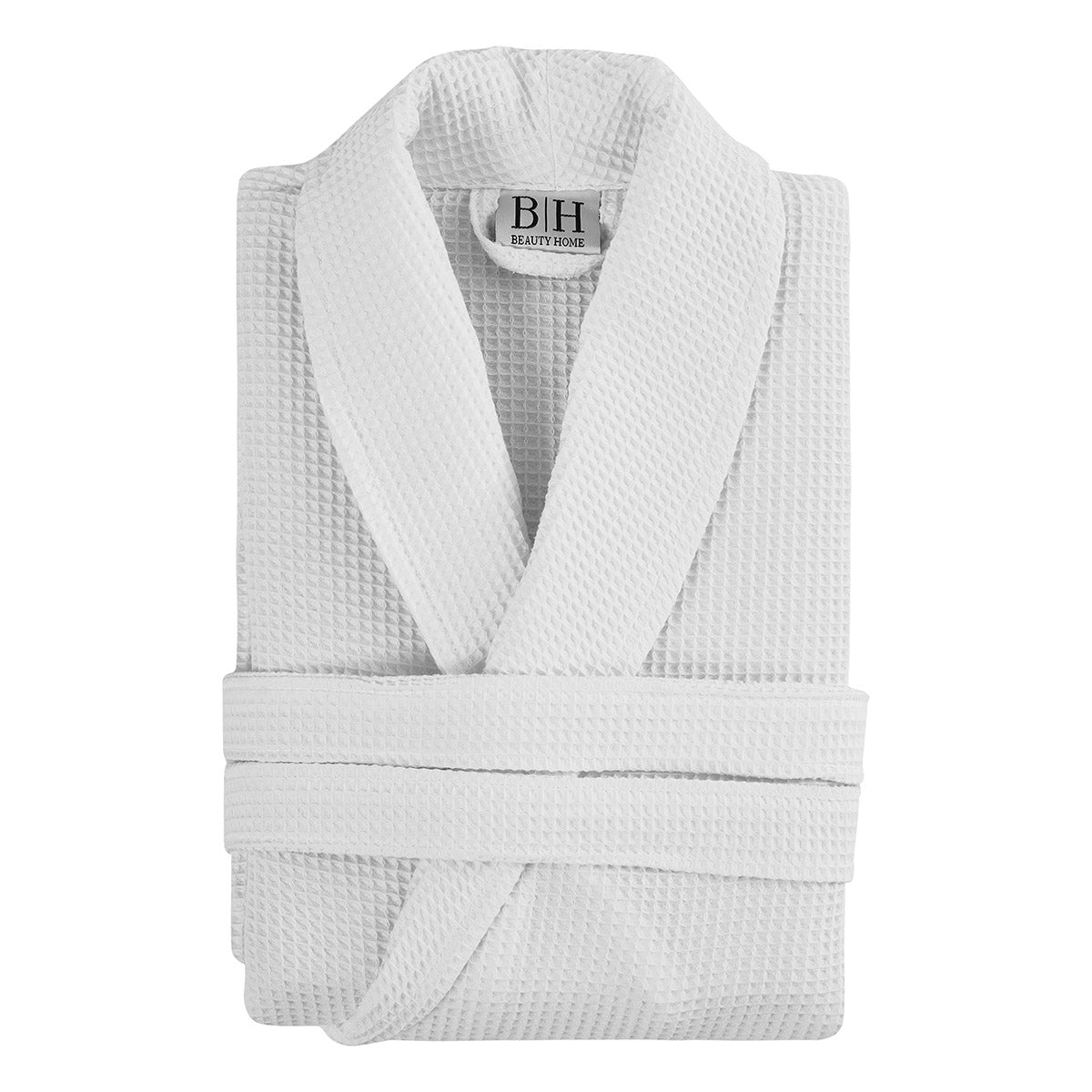 Μπουρνούζι Support πικέ με γιακά 50%Cot-50%Pol 210gsm Λευκό XL από την εταιρεία Beauty Home