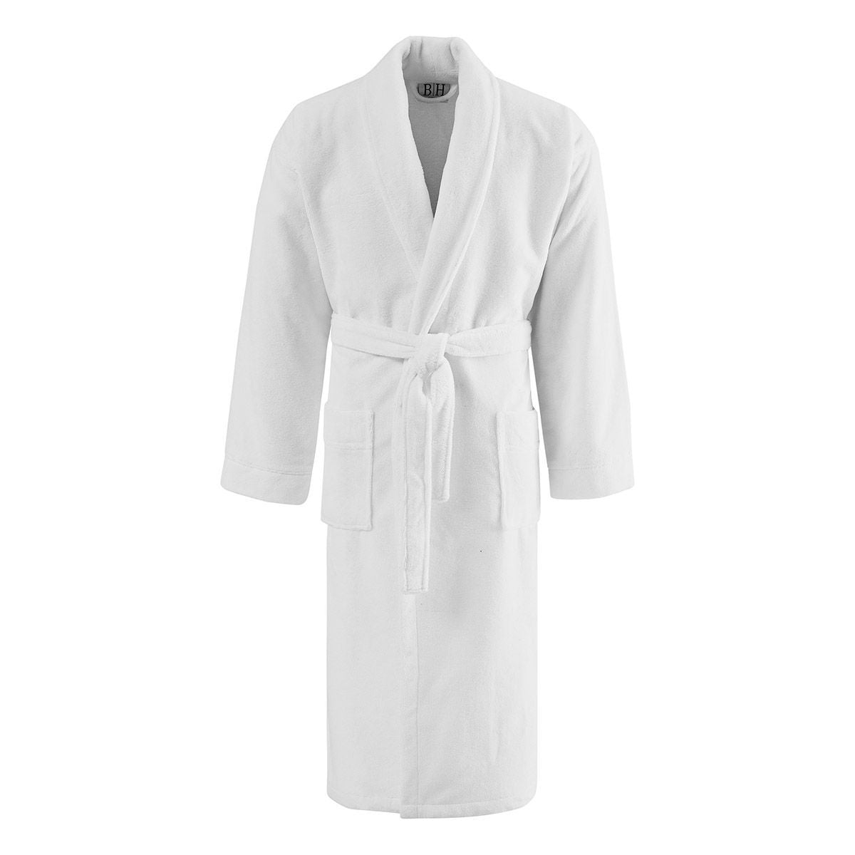 Μπουρνούζι Assist βελουτέ με γιακά Art Ε3054 55%Cot-45%Pol 300gsm Λευκό από την εταιρεία Beauty Home