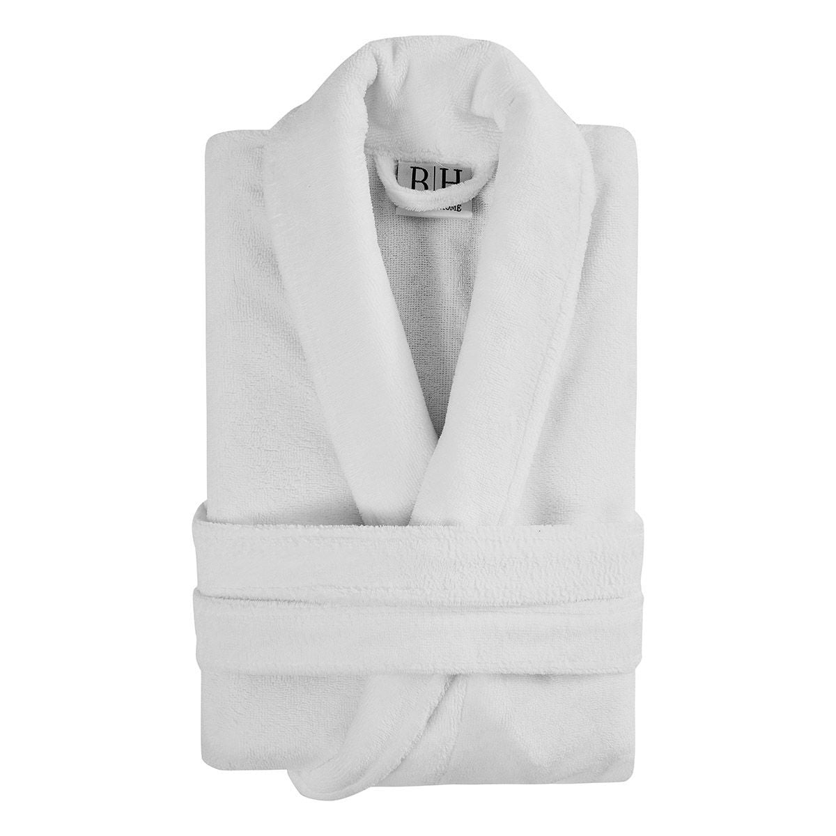 Μπουρνούζι Assist βελουτέ με γιακά Art Ε3054 55%Cot-45%Pol 300gsm Λευκό από την εταιρεία Beauty Home