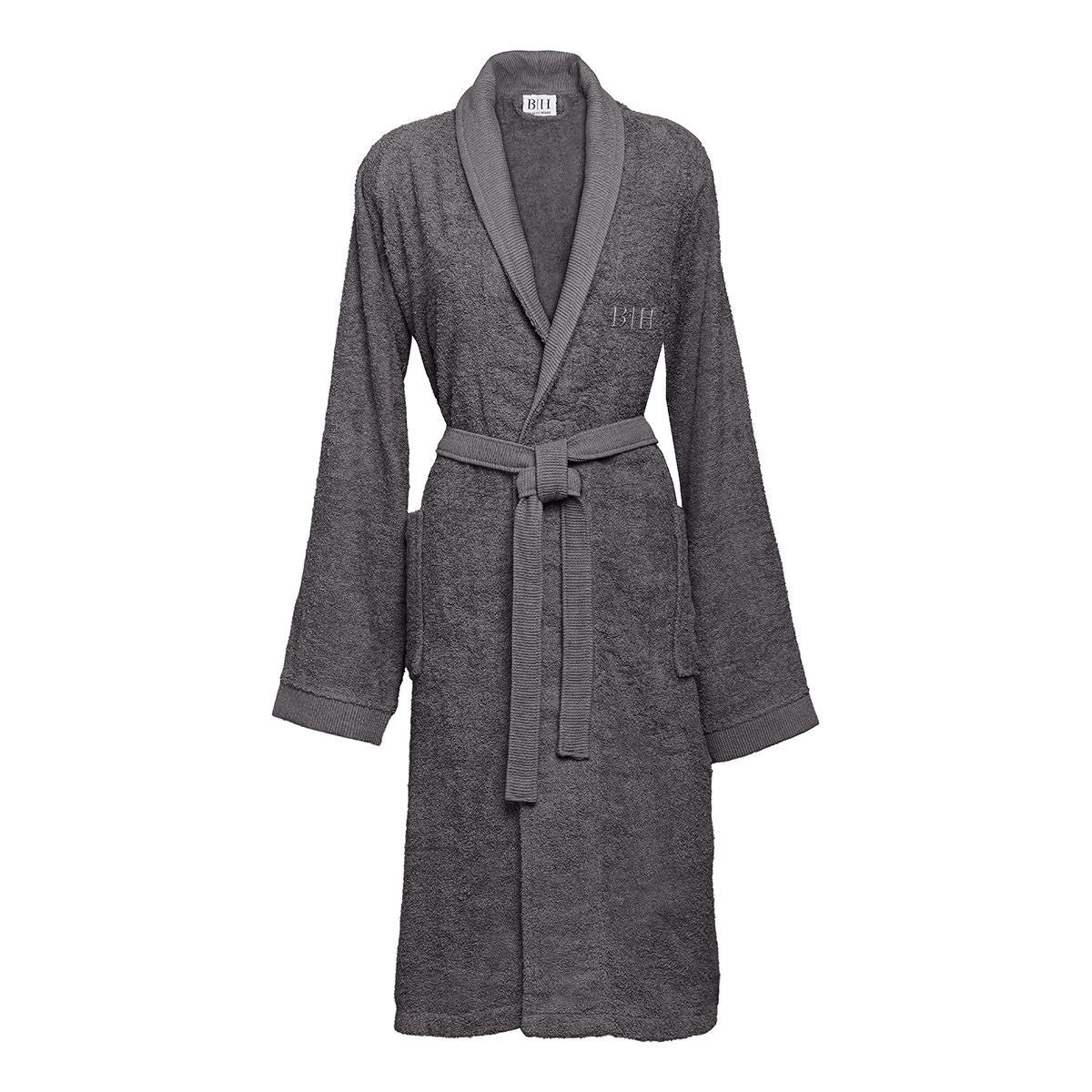 Μπουρνούζι με γιακά Art 3401 Ανθρακί από την εταιρεία Beauty Home