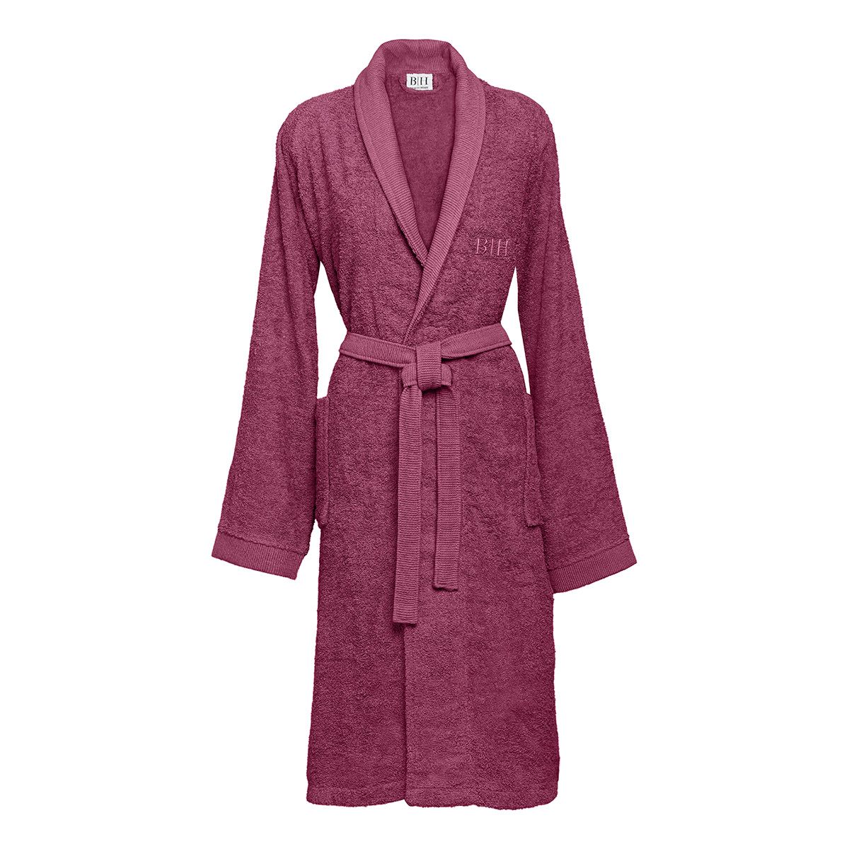 Μπουρνούζι με γιακά Art 3404 Δαμασκηνί από την εταιρεία Beauty Home