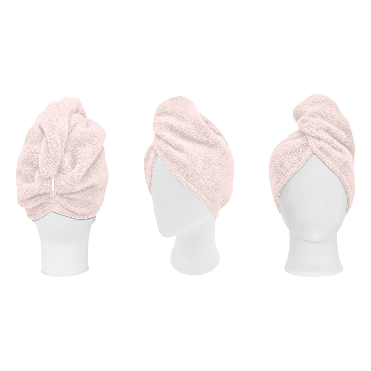 Πετσέτα μαλλιών Turban Art 3410 Ροζ από την εταιρεία Beauty Home