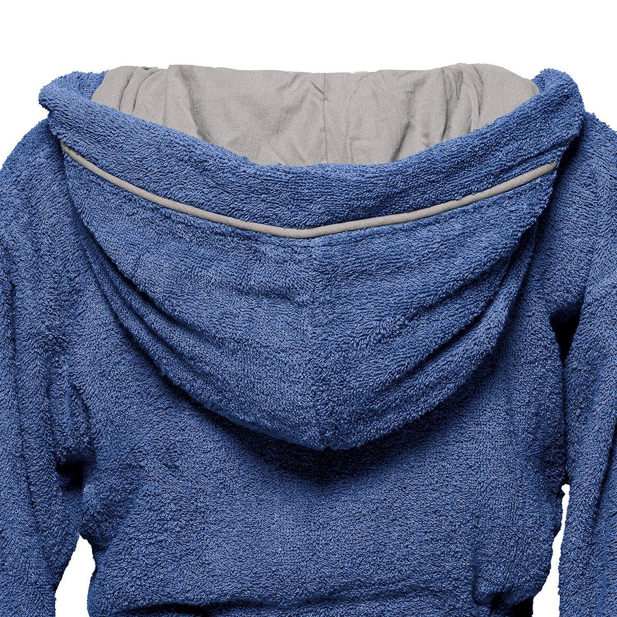 Μπουρνούζι με κουκούλα Art 3426 Μπλέ από την εταιρεία Beauty Home