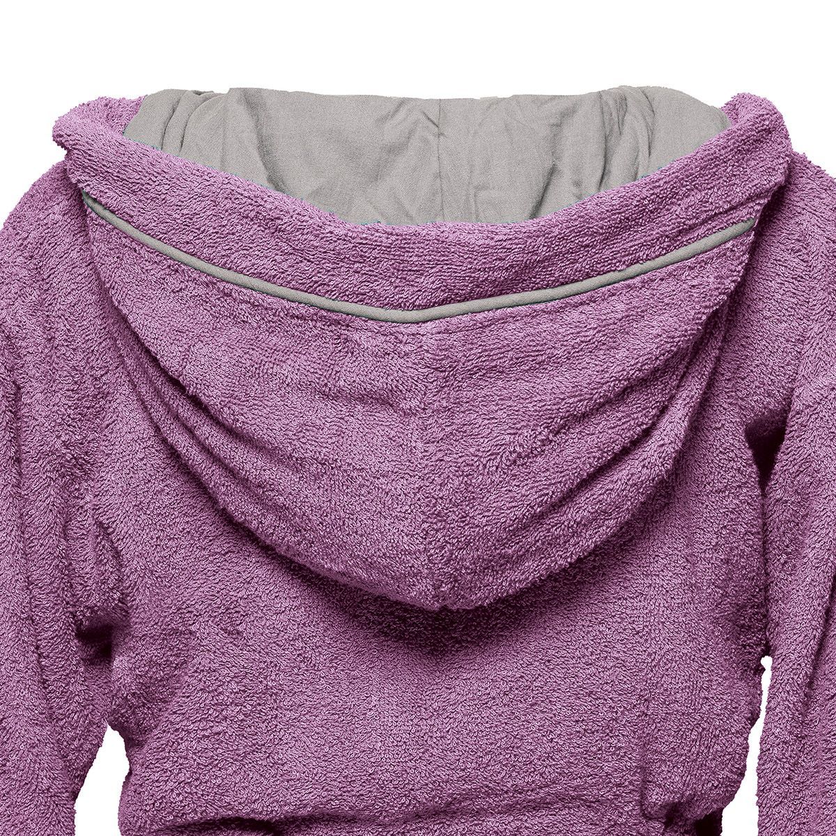 Μπουρνούζι με κουκούλα Art 3429 Μωβ 2XL από την εταιρεία Beauty Home