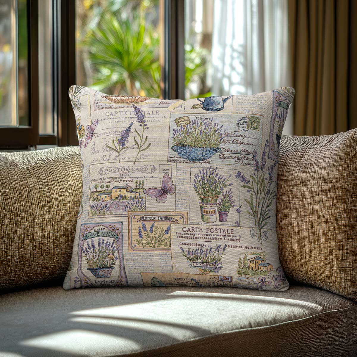 Μαξιλαροθήκη Lavender Garden Post από την εταιρεία Beauty Home