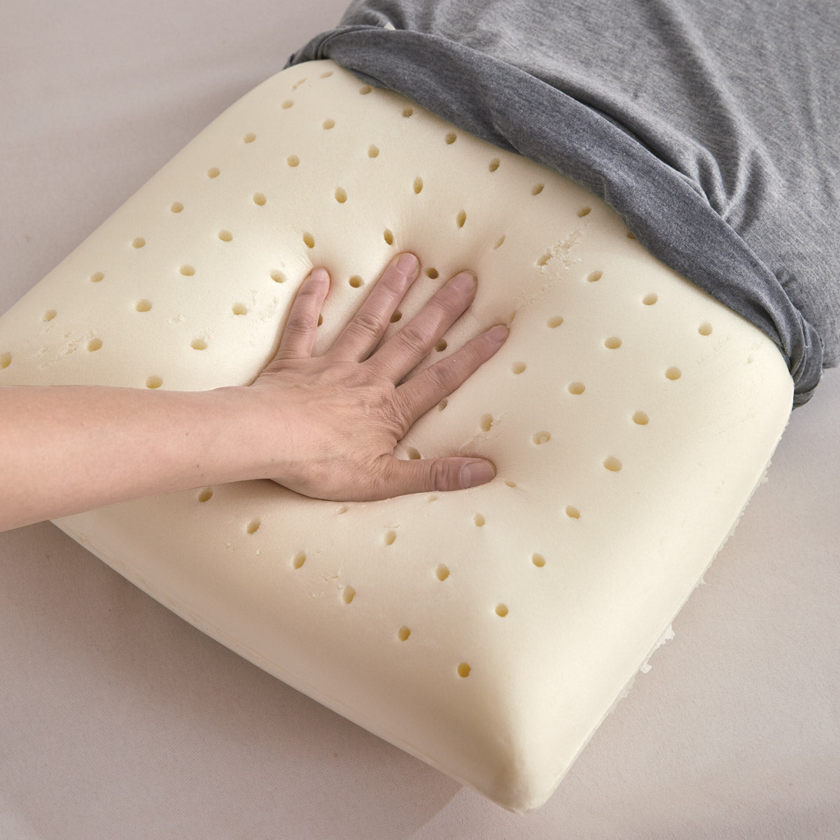 Μαξιλάρια ύπνου Flexile Memory Foam Art 4042 60x40+13 Γκρι - Μέτριο - 2 τεμάχια από την εταιρεία Beauty Home
