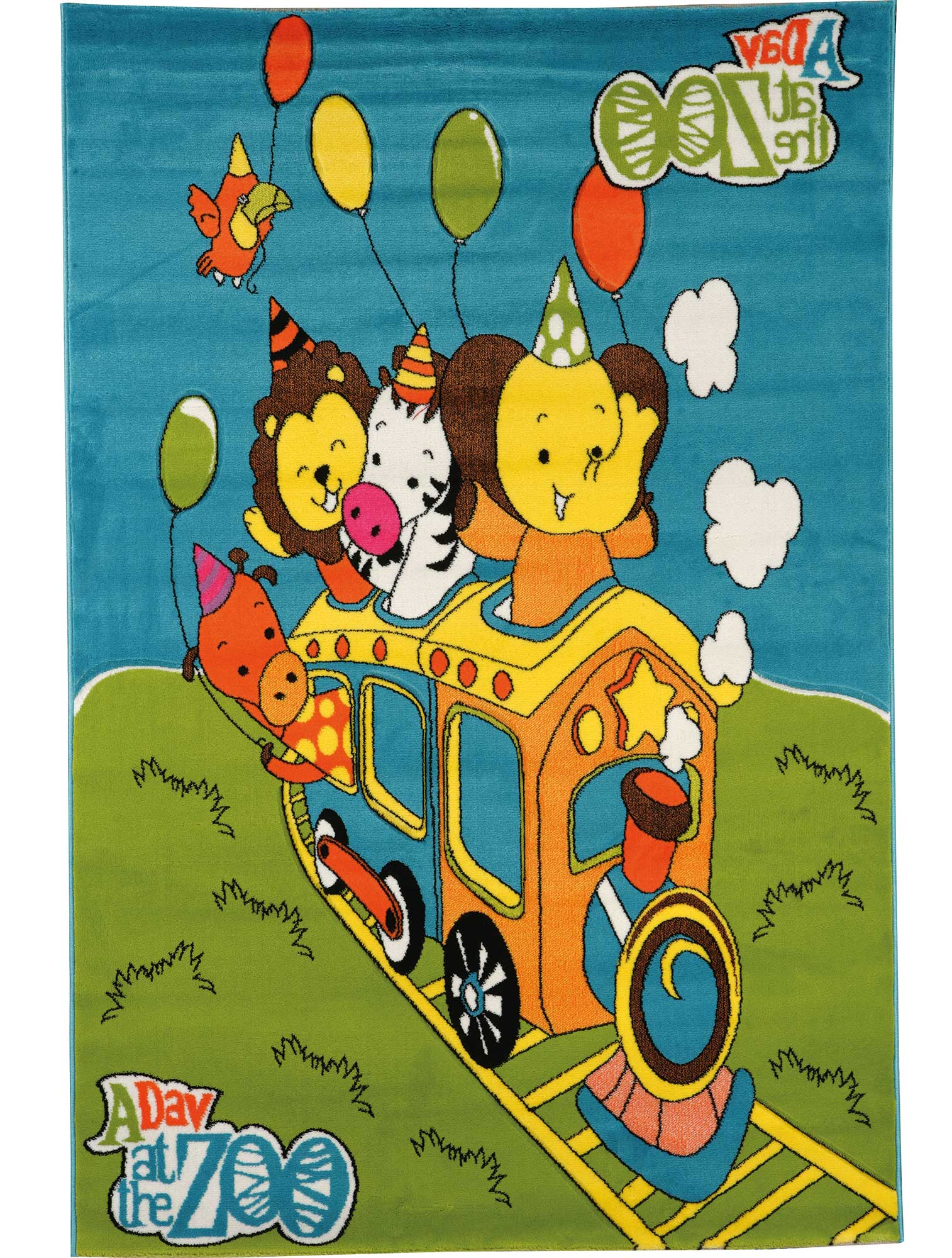 Παιδικό Χαλί 417 GREEN από την εταιρεία Madi