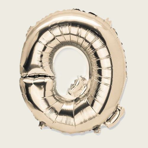 ΜΠΑΛΟΝΙ ΓΡΑΜΜΑ “Q” 36cm ΧΡΥΣΟ από την εταιρεία Beauty Home