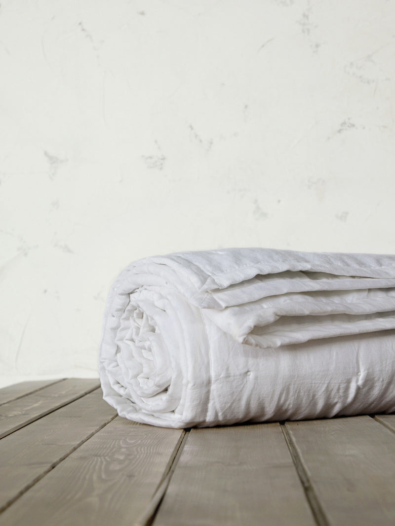 Κουβερλί Linen White από την εταιρεία Nima Home
