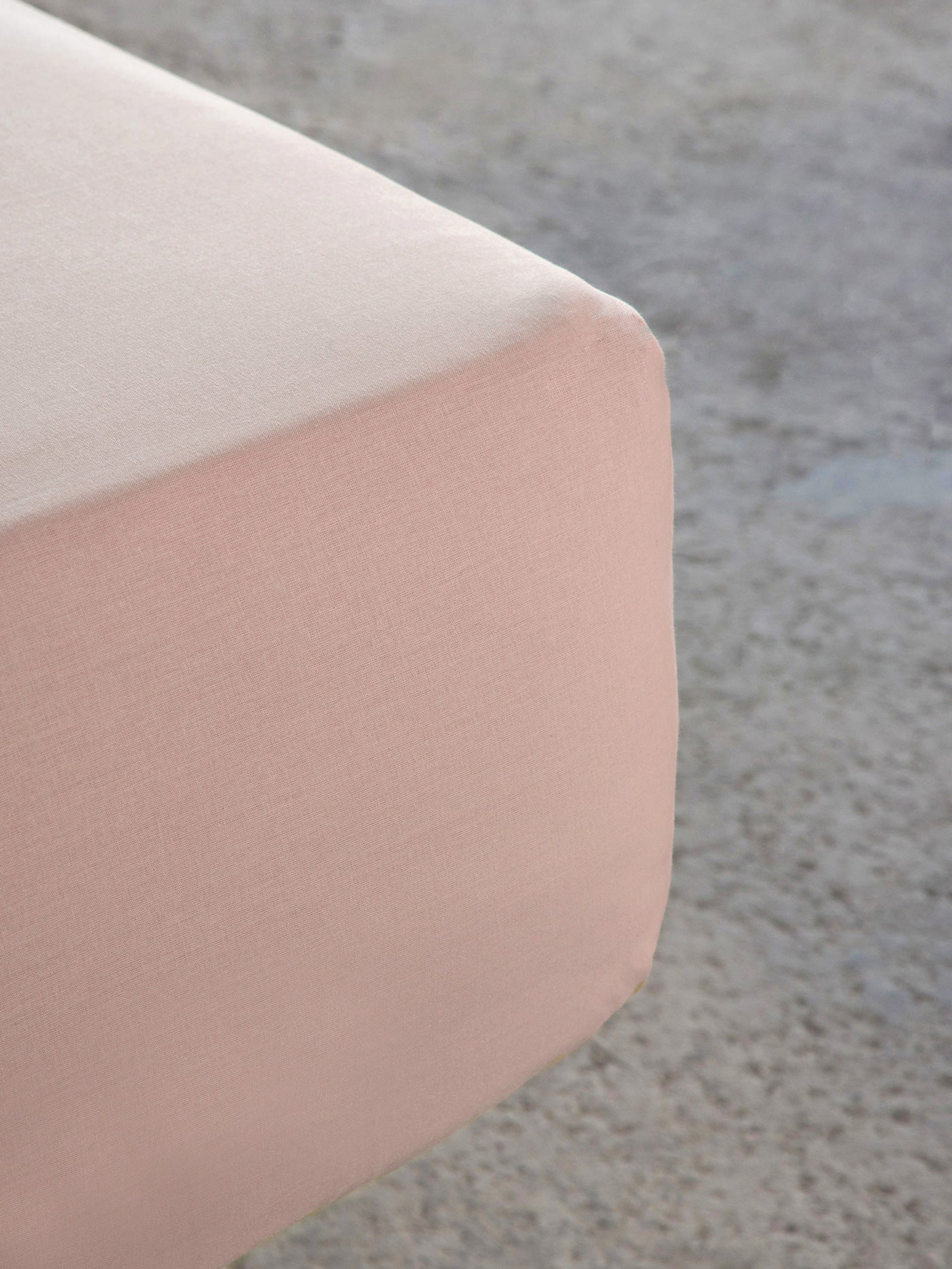 Σεντόνι με Λάστιχο Unicolors Light Pink 120x200+32 από την εταιρεία Nima Home
