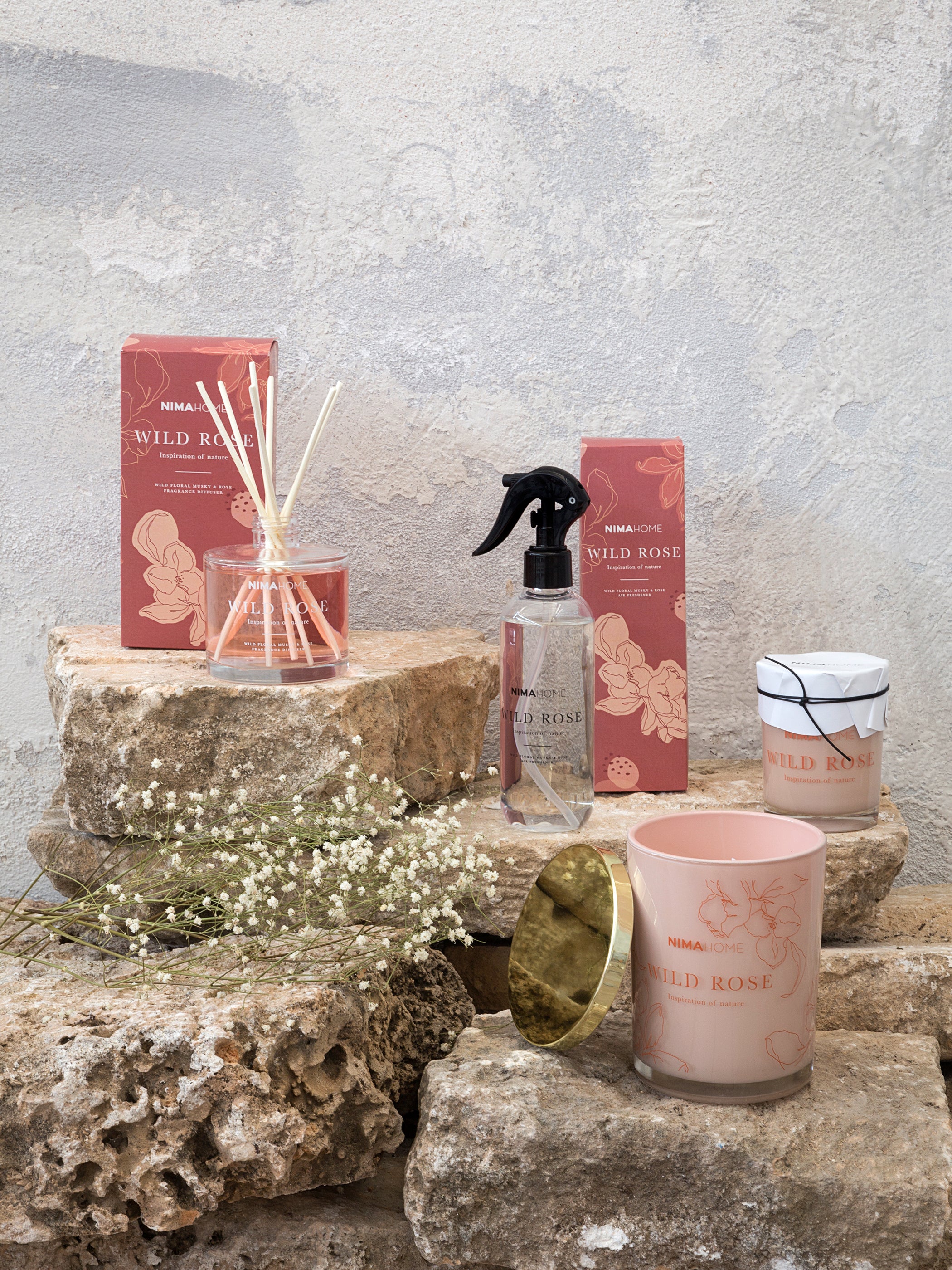 Wild Rose Αρωματικό Σπρέι 240ml από την εταιρεία NIMA Home
