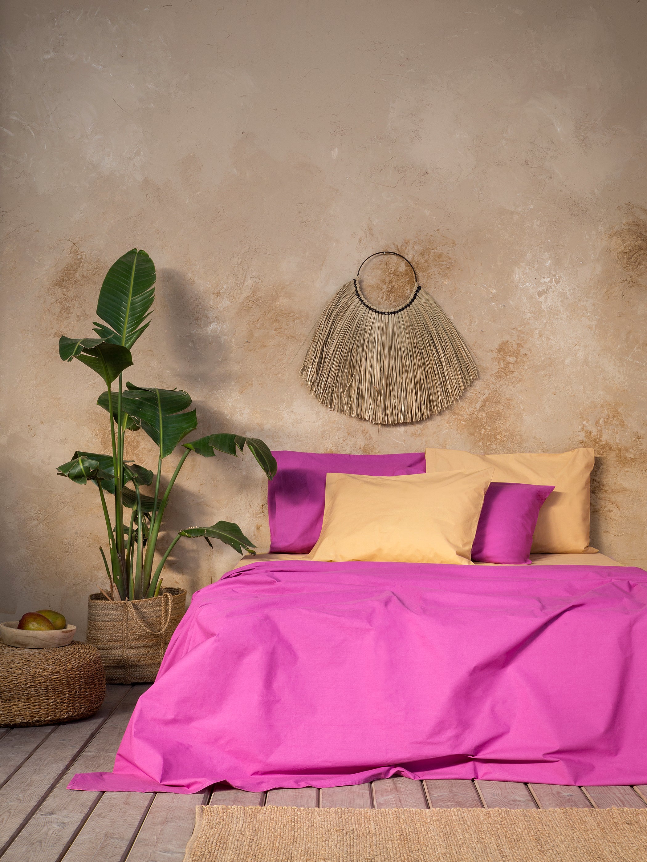 Σεντόνι Primal Orchid Pink 180x260 από την εταιρεία Nima Home