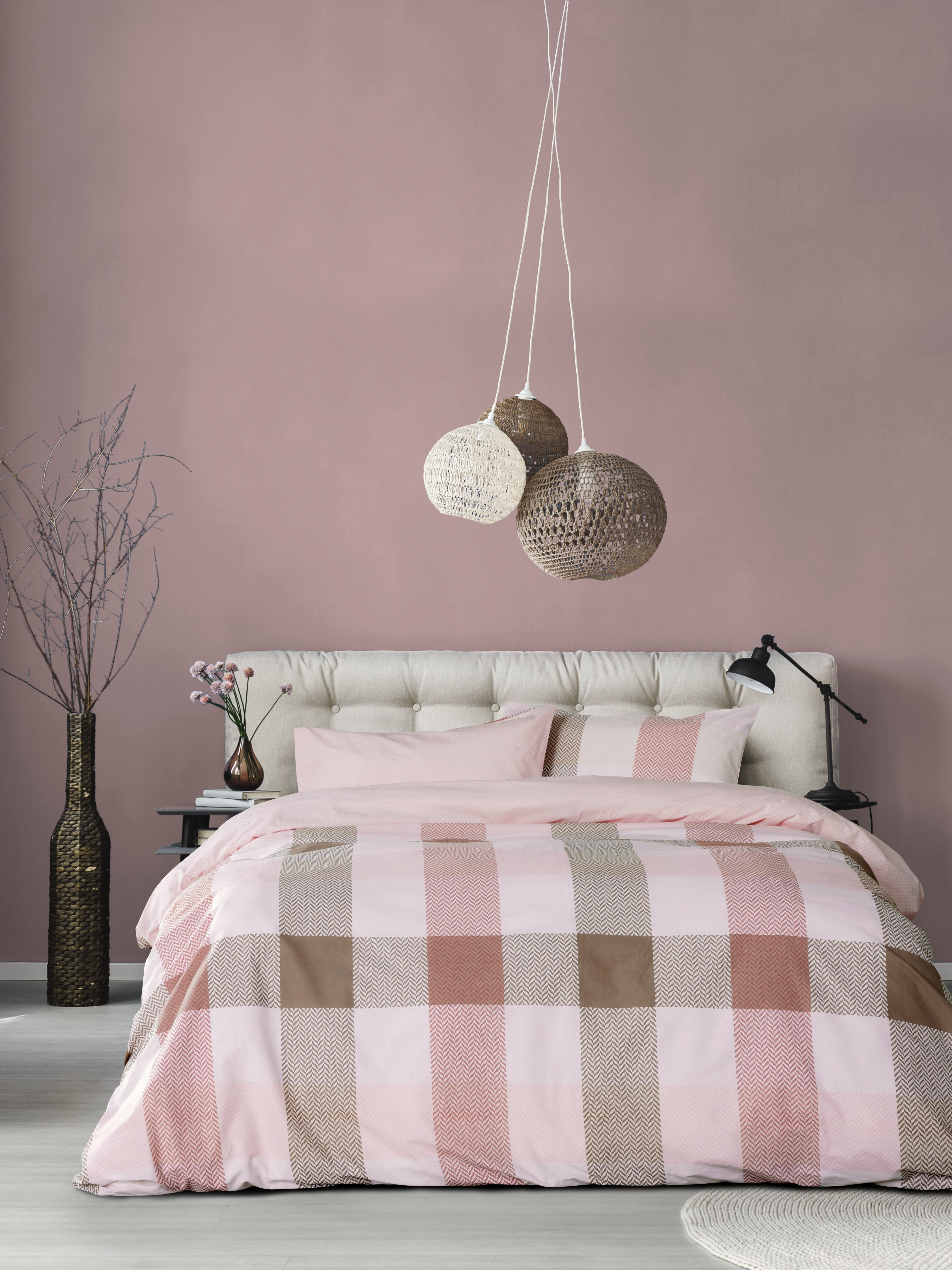 Κουβερλί Υπέρδιπλο - Carrie Pink Default Title από την εταιρεία Kocoon Home