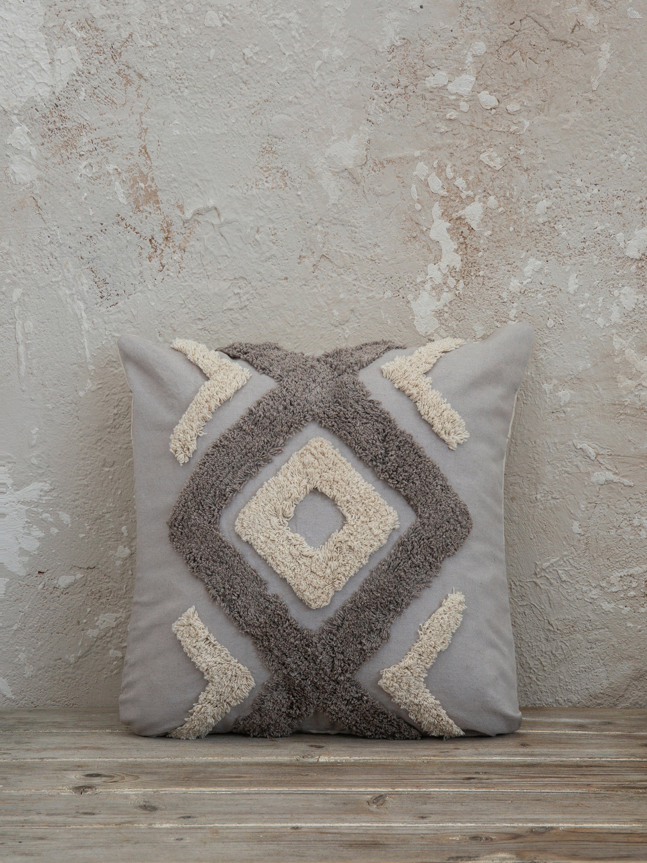 Διακοσμητικό μαξιλάρι 45x45 - Aziza Dark Gray