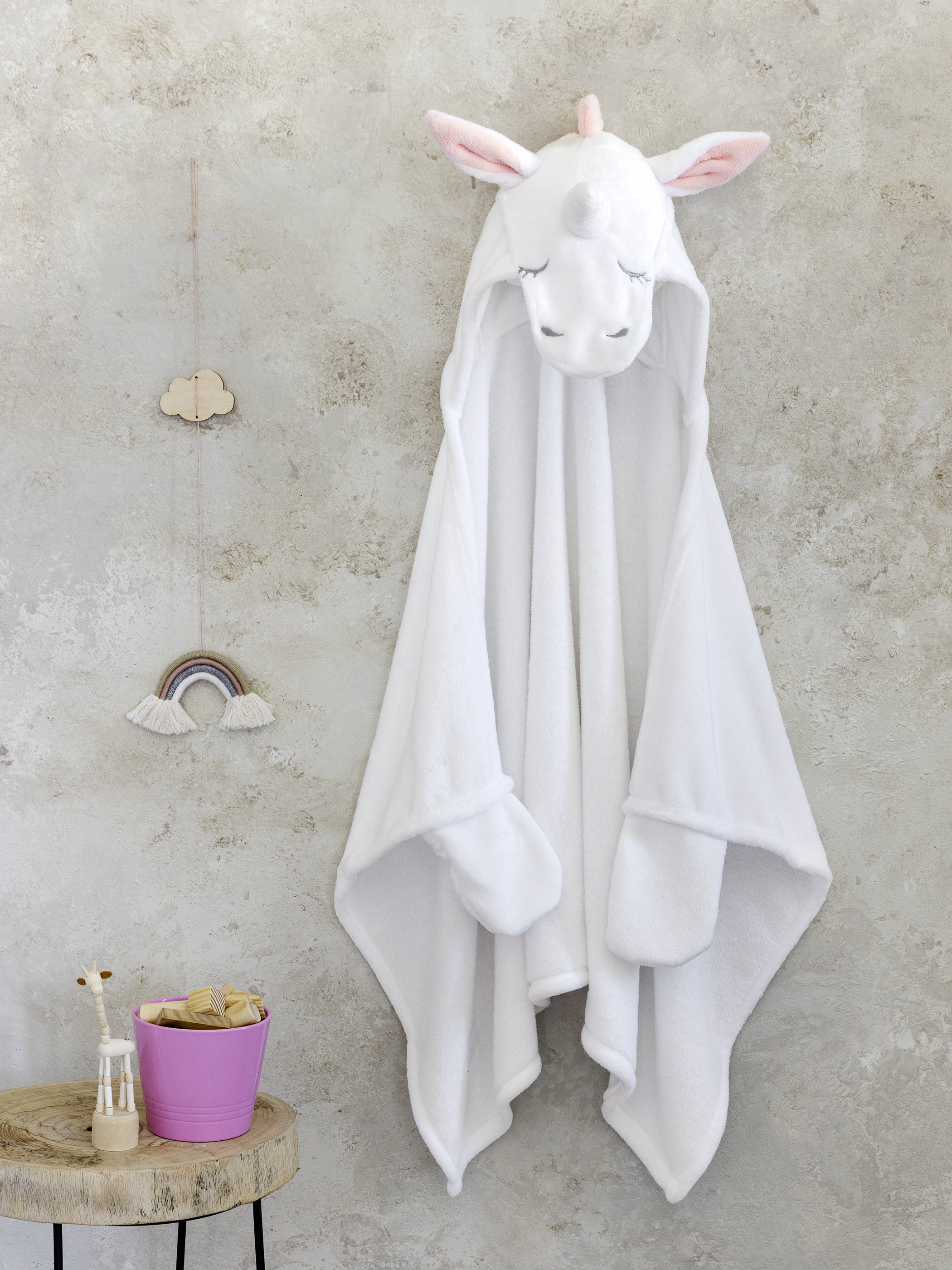 Παιδική κάπα 70x120 με κουκουλα - Licorne Default Title από την εταιρεία Nima Kids