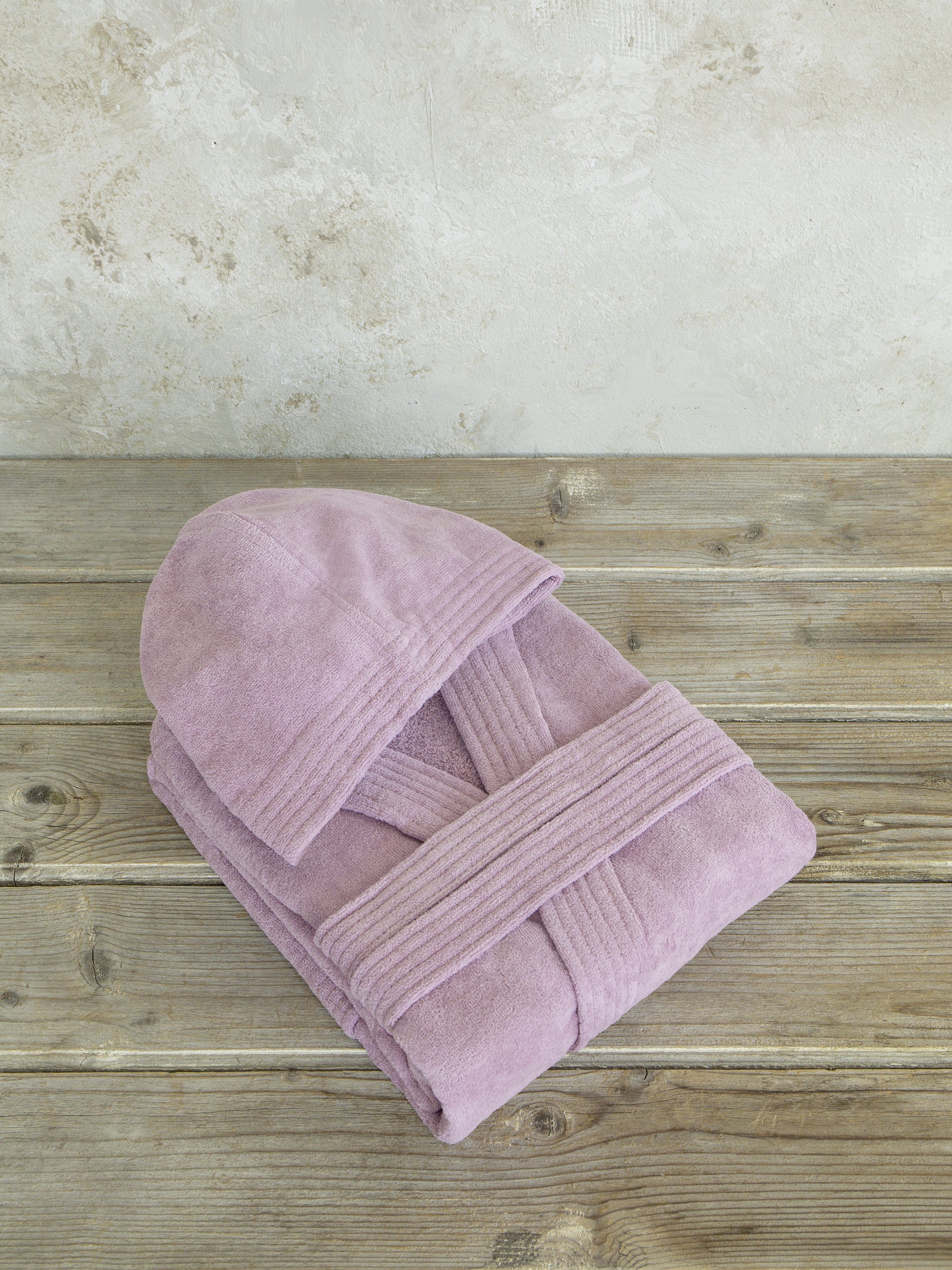 Μπουρνούζι με κουκούλα Zen Pale Mauve Medium από την εταιρεία Nima Home