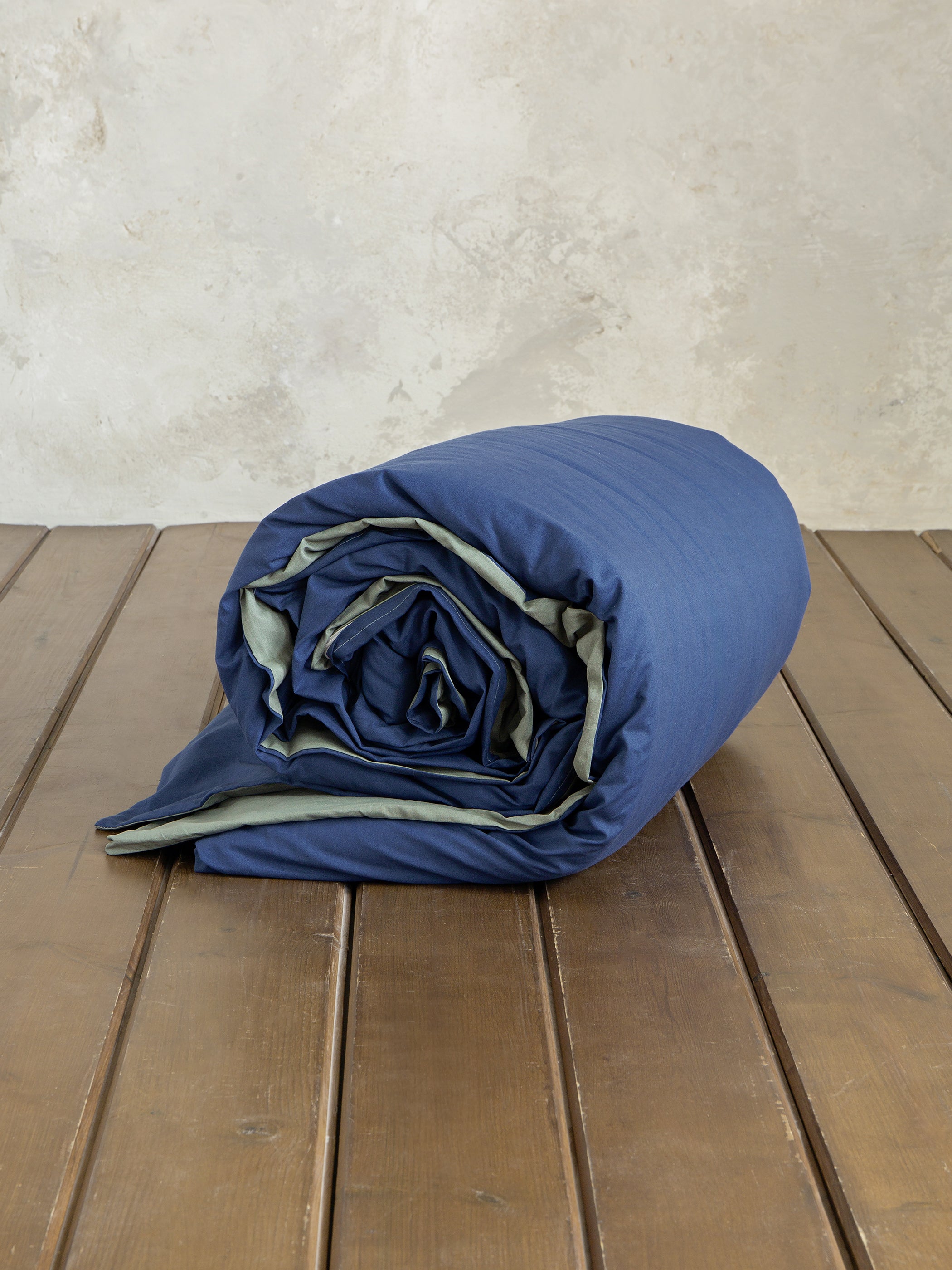 Παπλωματοθήκη Colors Rock Green Dark Denim από την εταιρεία Nima Home