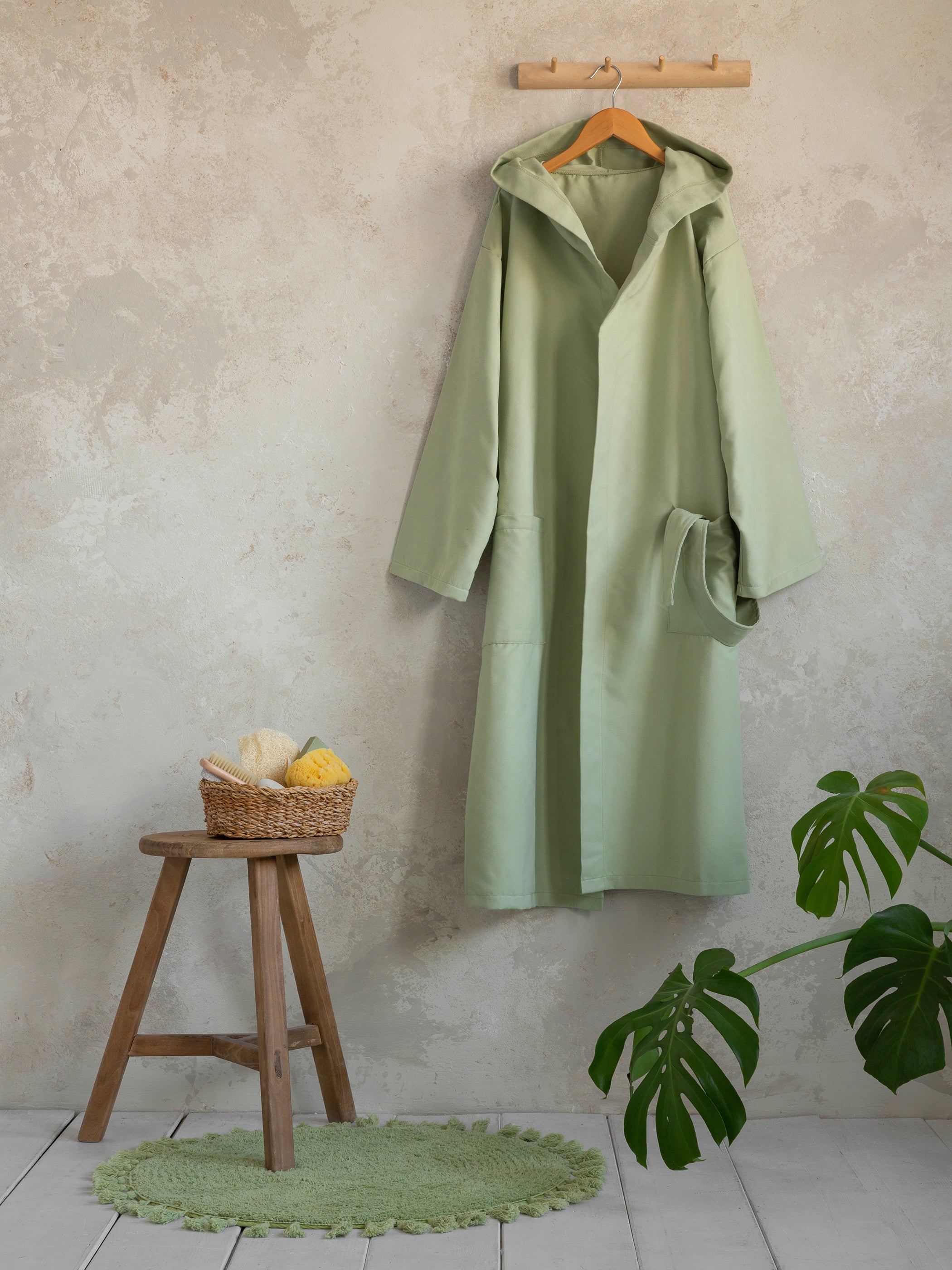 Μπουρνούζι Comfort Light Khaki Large από την εταιρεία Nima Home