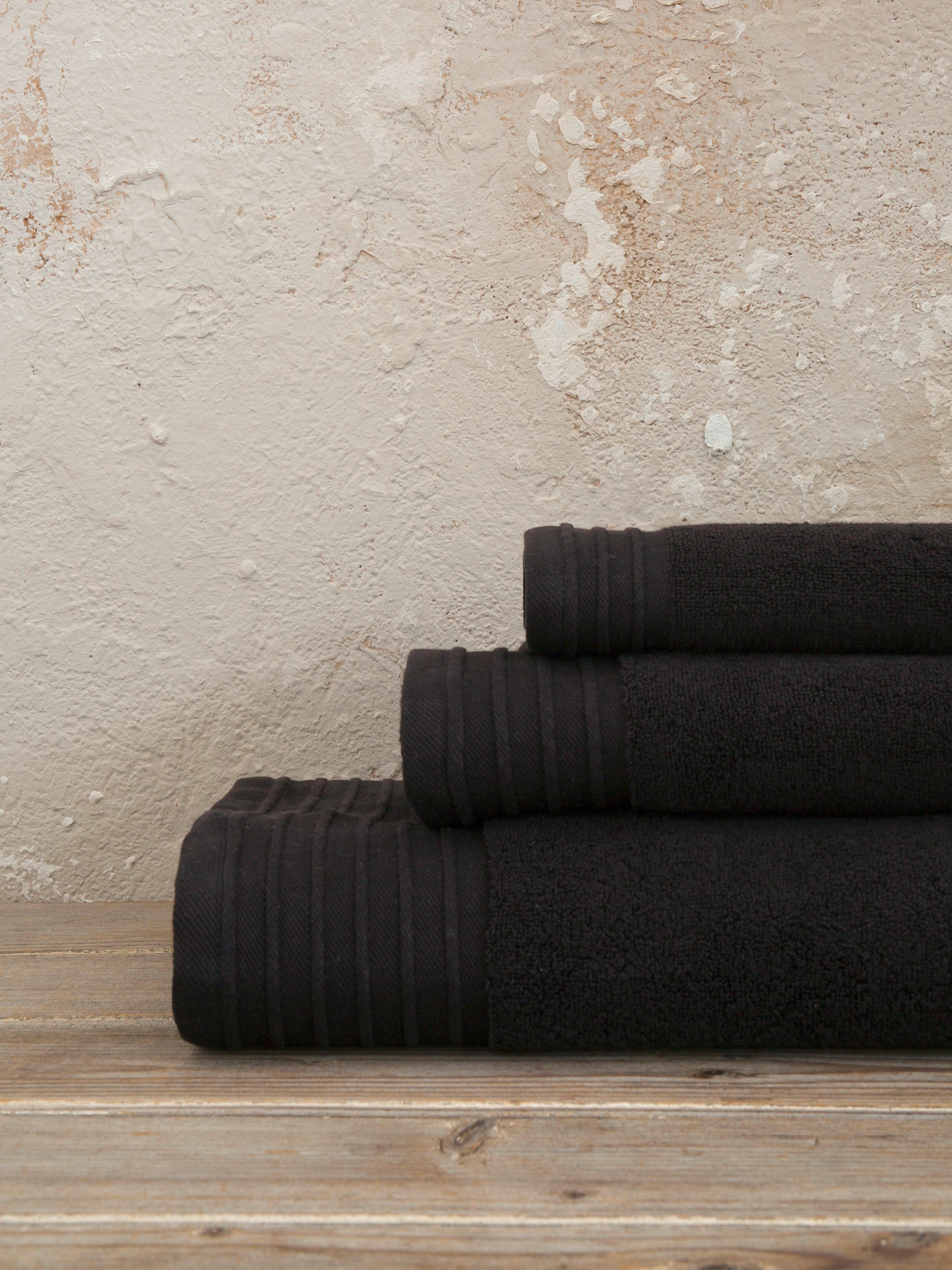 Πετσέτα Feel Fresh Total Black Χεριών 40x60 από την εταιρεία Nima Home