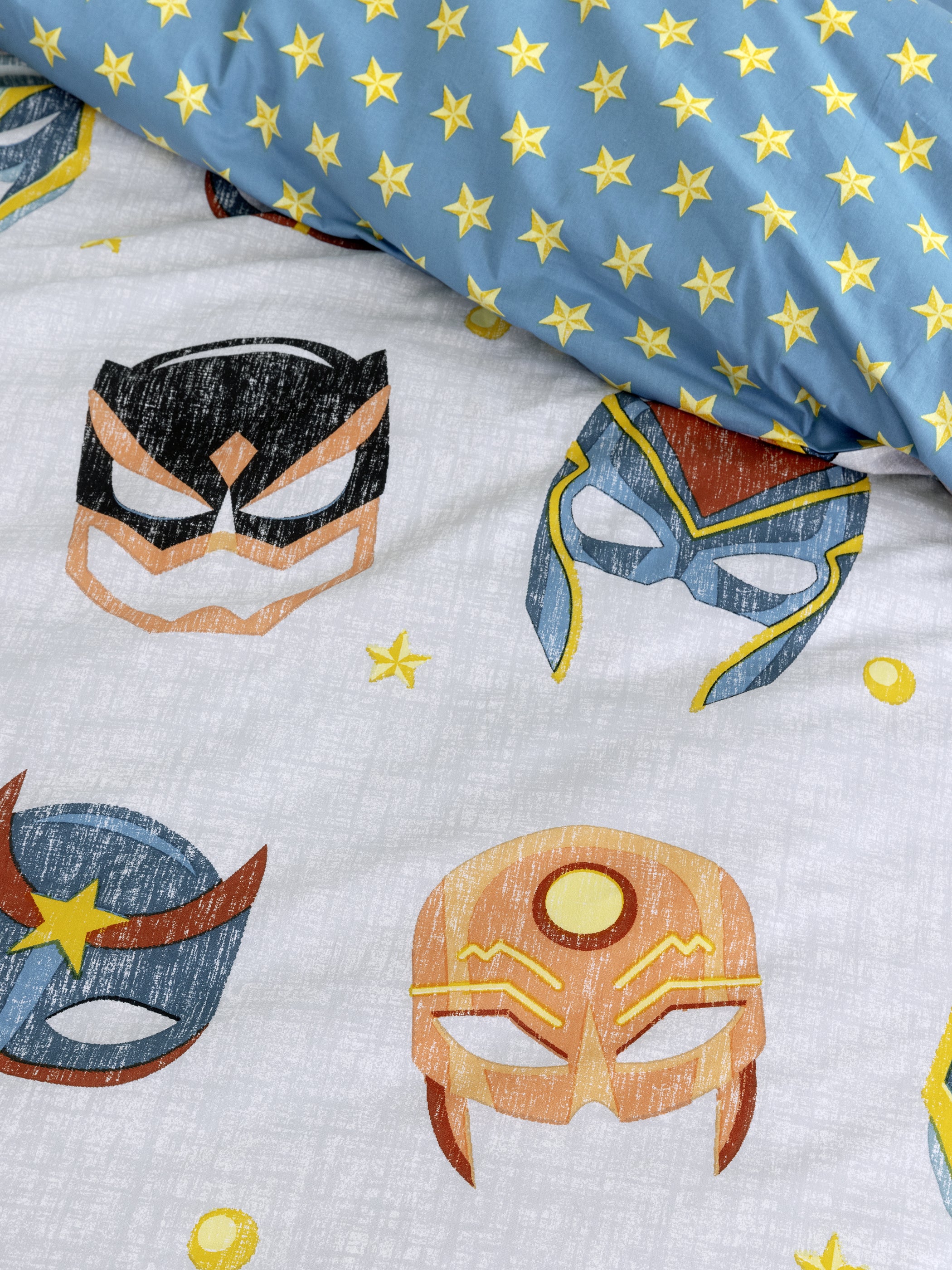 Σετ Παπλωματοθήκη Μονή - Superheroes από την εταιρεία Nima Kids