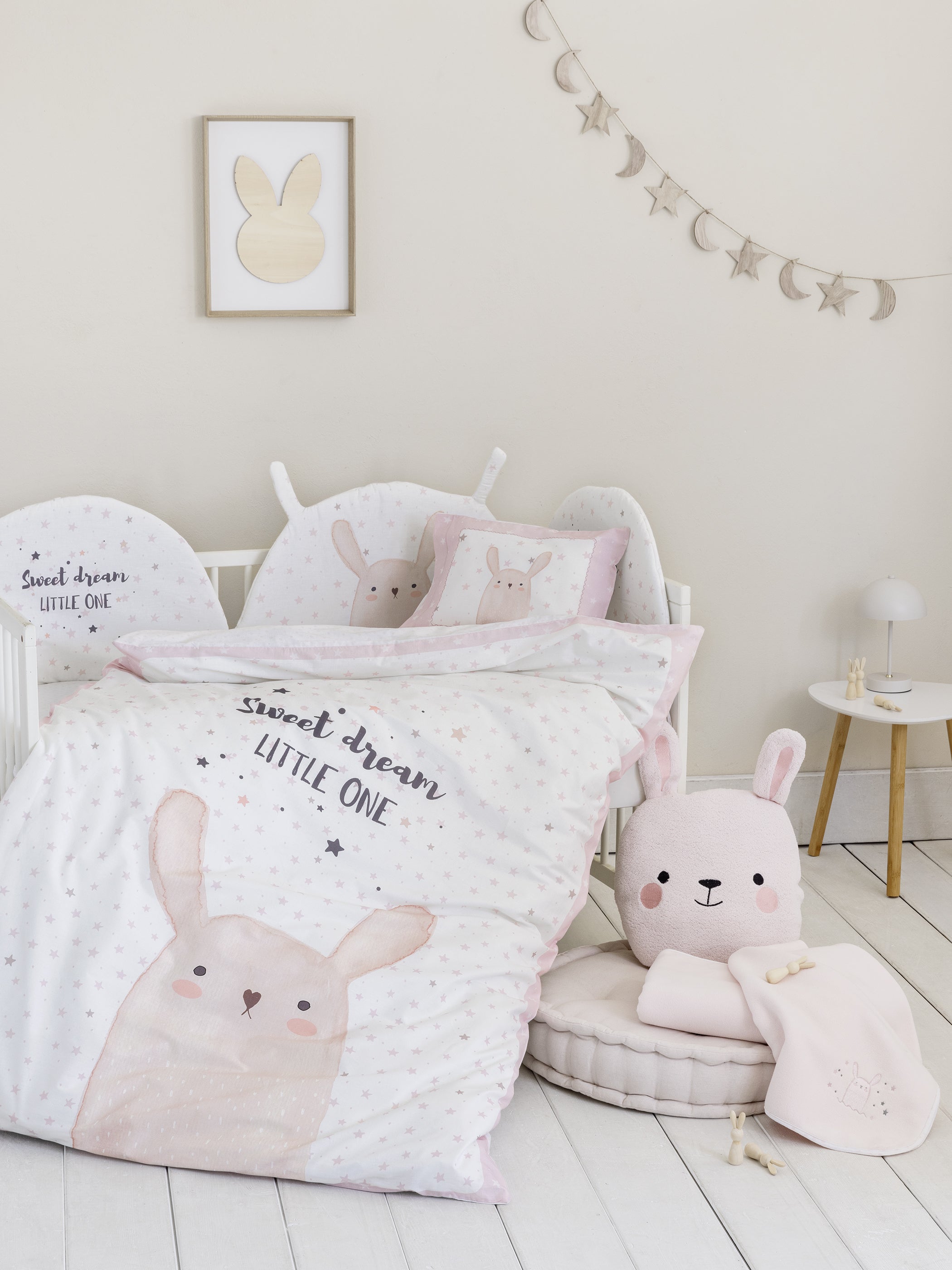 Σετ Παπλωματοθήκη Κούνιας - Lovely Bunny Default Title από την εταιρεία Nima Bebe