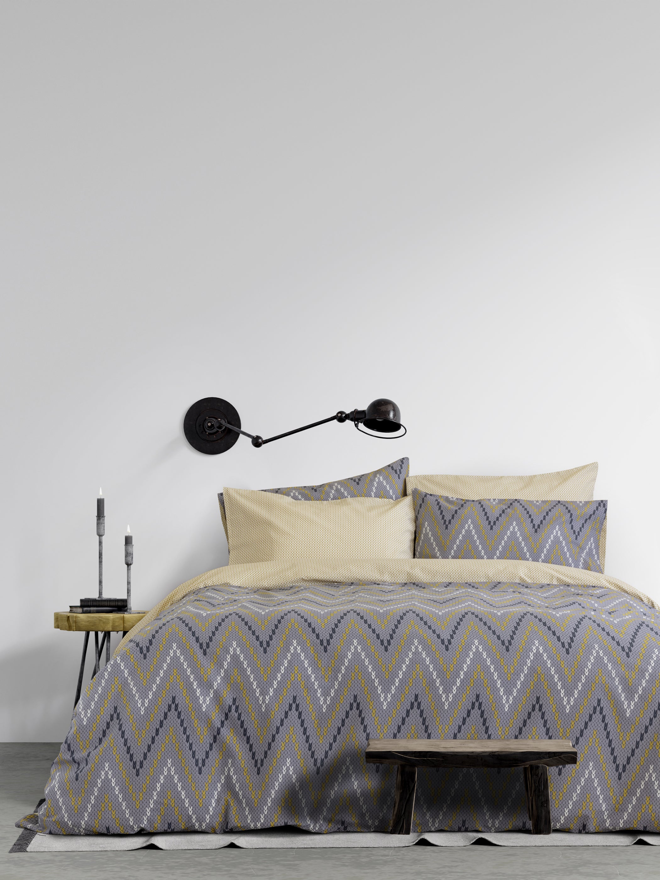 Σετ Παπλωματοθήκη - Blend 1x225x245+2 από την εταιρεία Kocoon Home