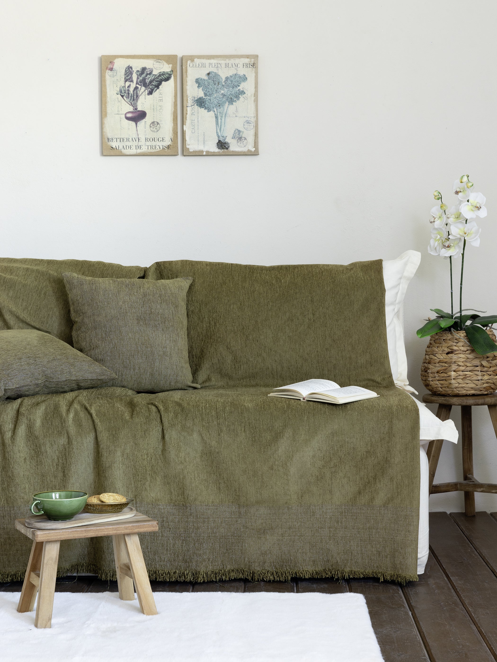 Ριχτάρι 180x350 - Plain Green από την εταιρεία Nima Home