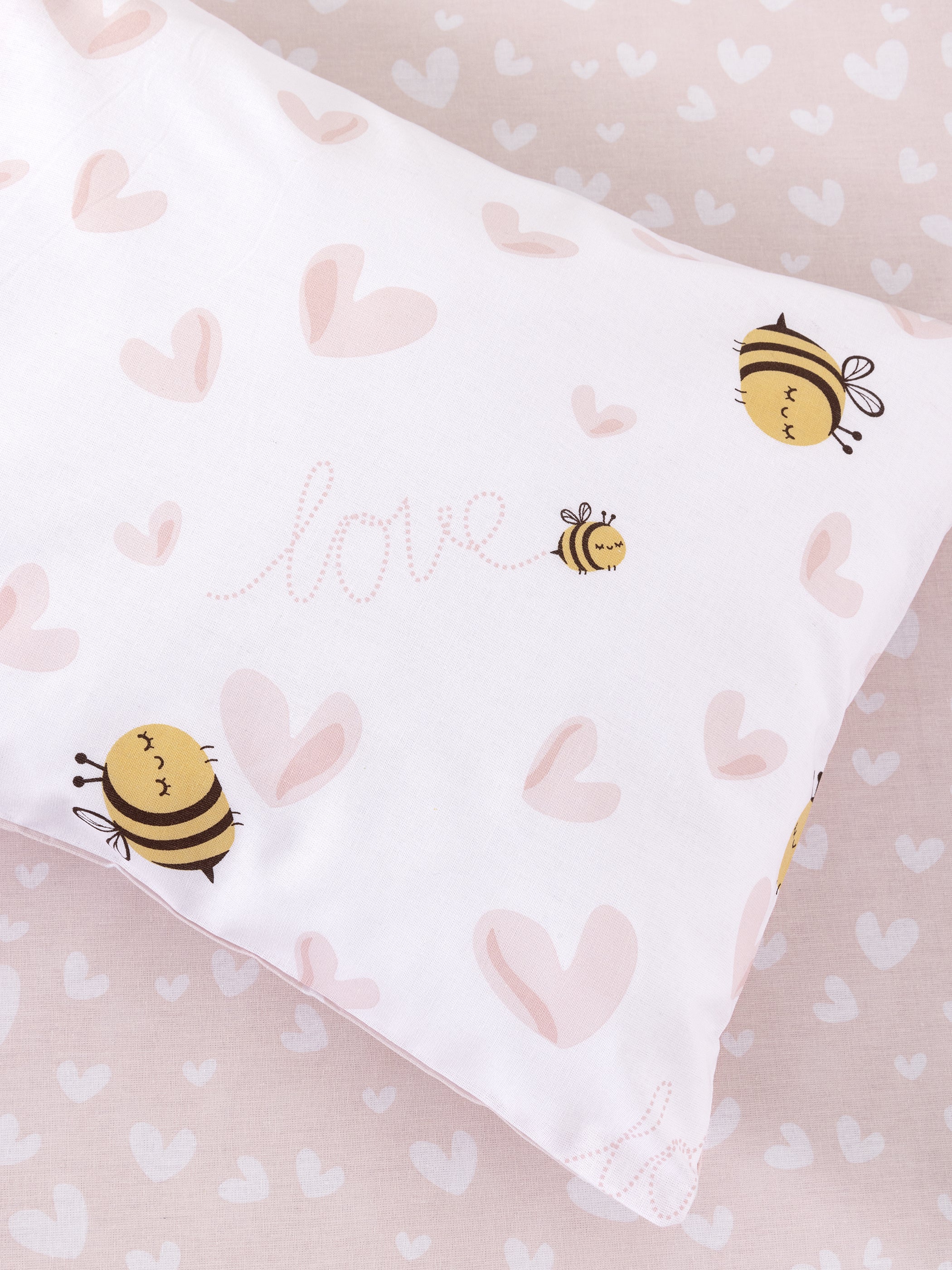 Σετ Σεντόνια Κούνιας - Bee Love από την εταιρεία Kocoon Bebe