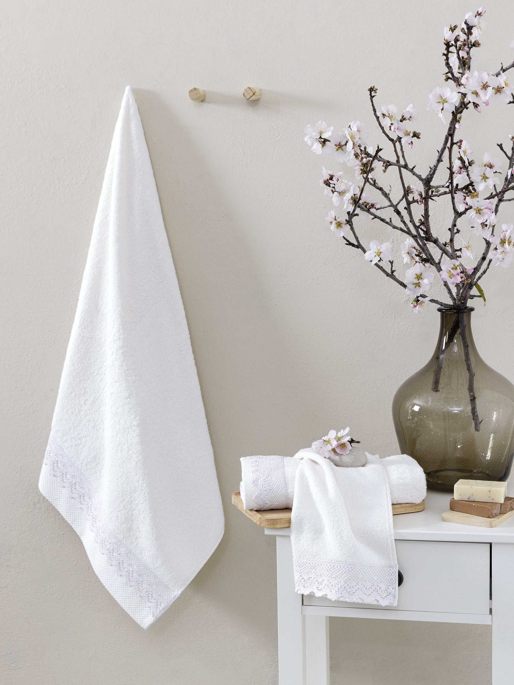 Σετ Πετσέτες (30x50 + 50x90 + 70x140) - Demur Off White
