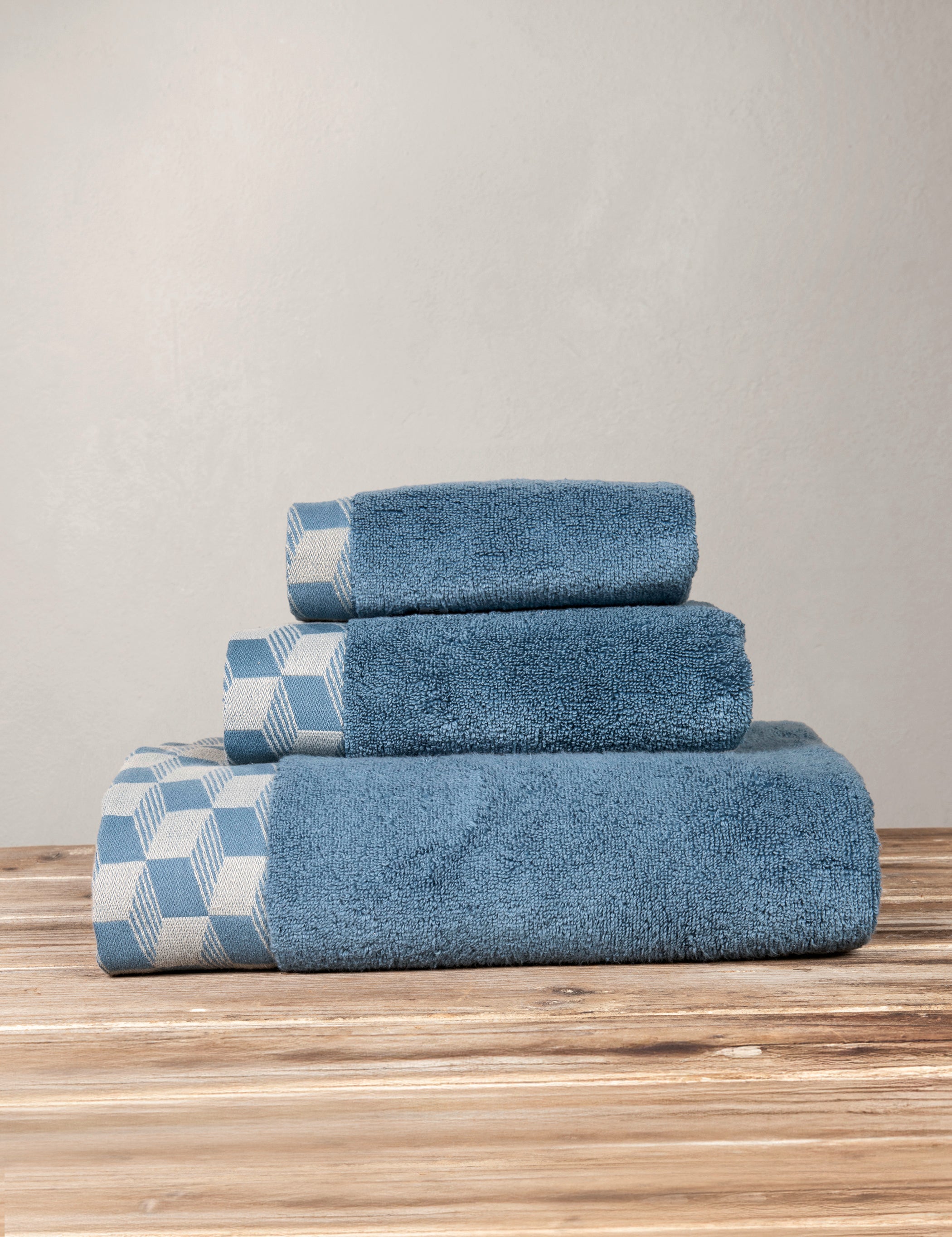Πετσέτα Luxe Denim Blue Χεριών 40x60 από την εταιρεία Nima Home