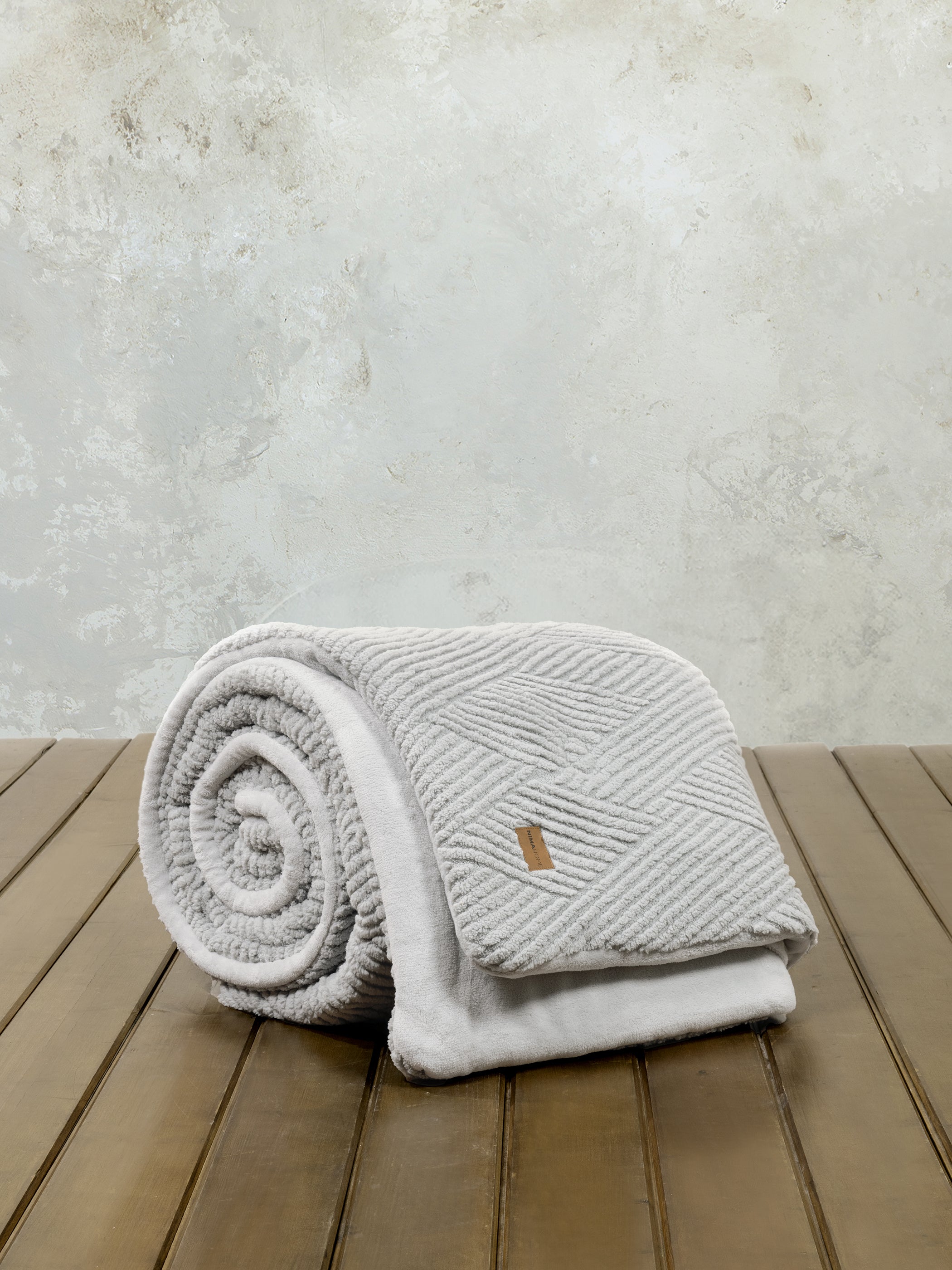 Κουβέρτα/Πάπλωμα Υπέρδιπλο 220x240 - Velva Light Gray από την εταιρεία Nima Home