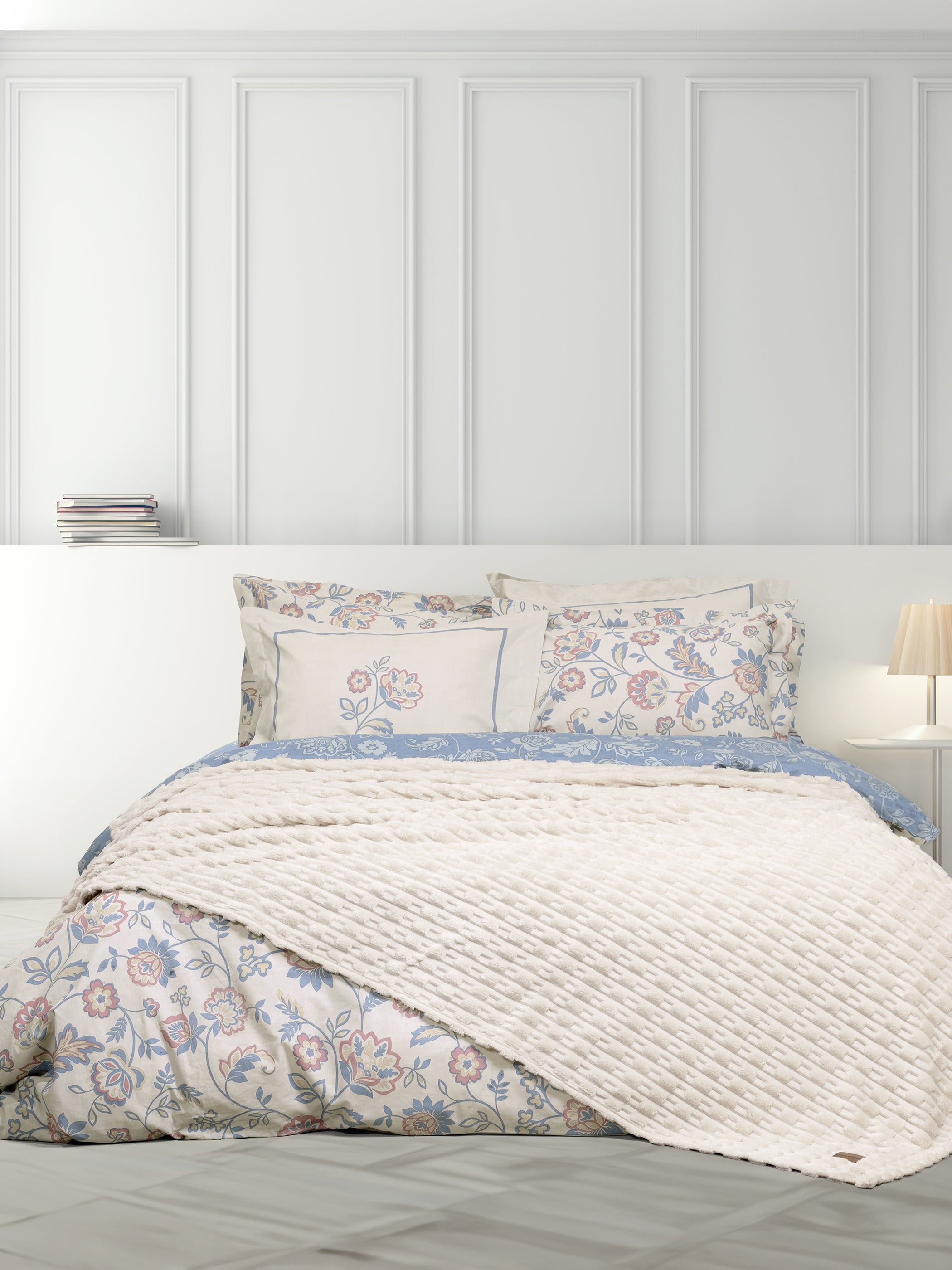 Κουβέρτα Μονή 160x220 - Savara Light Beige από την εταιρεία Nima Home