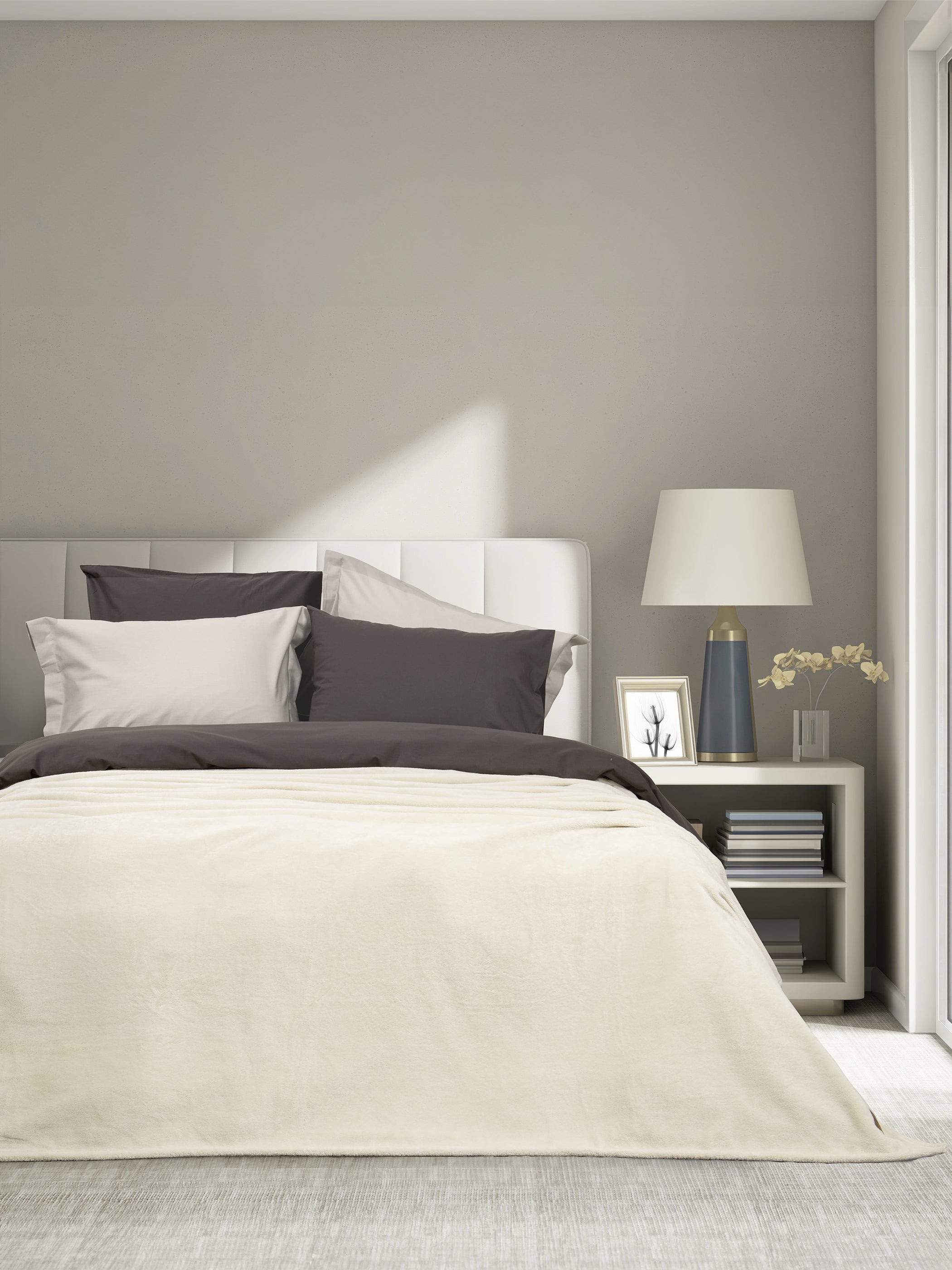 Κουβέρτα Μονή 160x220 - Alpa Light Beige από την εταιρεία Nima Home