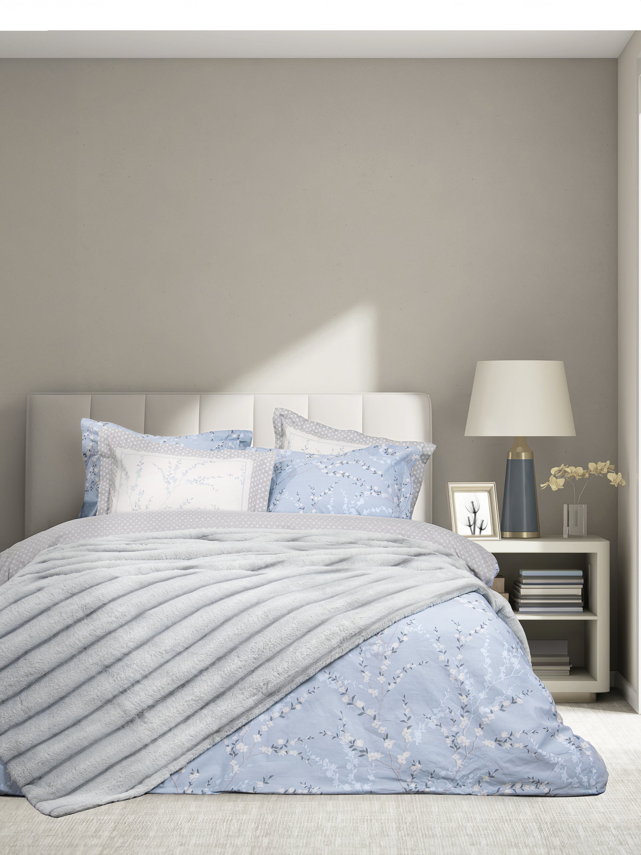 Κουβέρτα - Carezza Light Gray από την εταιρεία Nima Home
