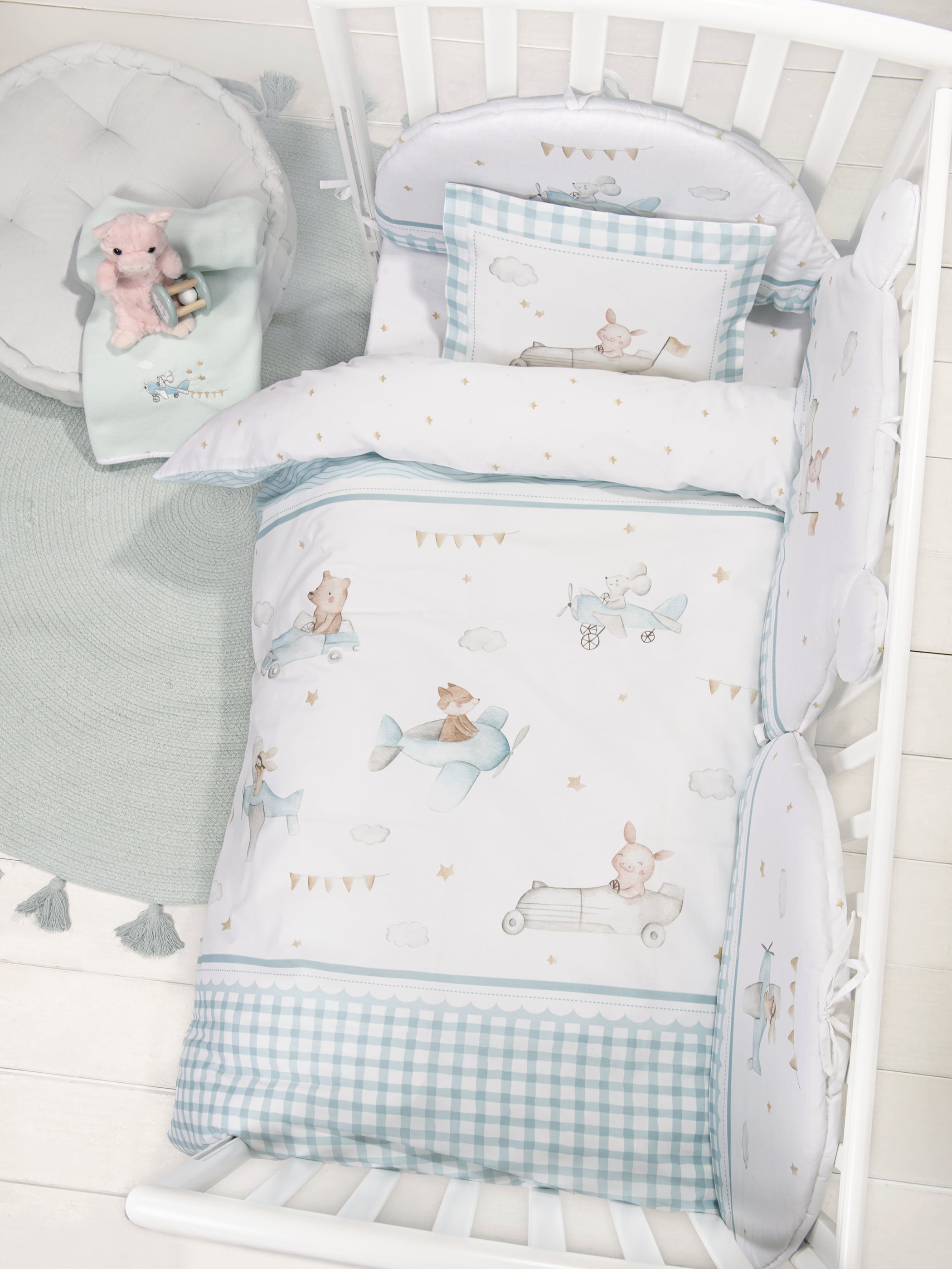 Σετ Σεντόνια Κούνιας - Joy Ride από την εταιρεία Nima Bebe