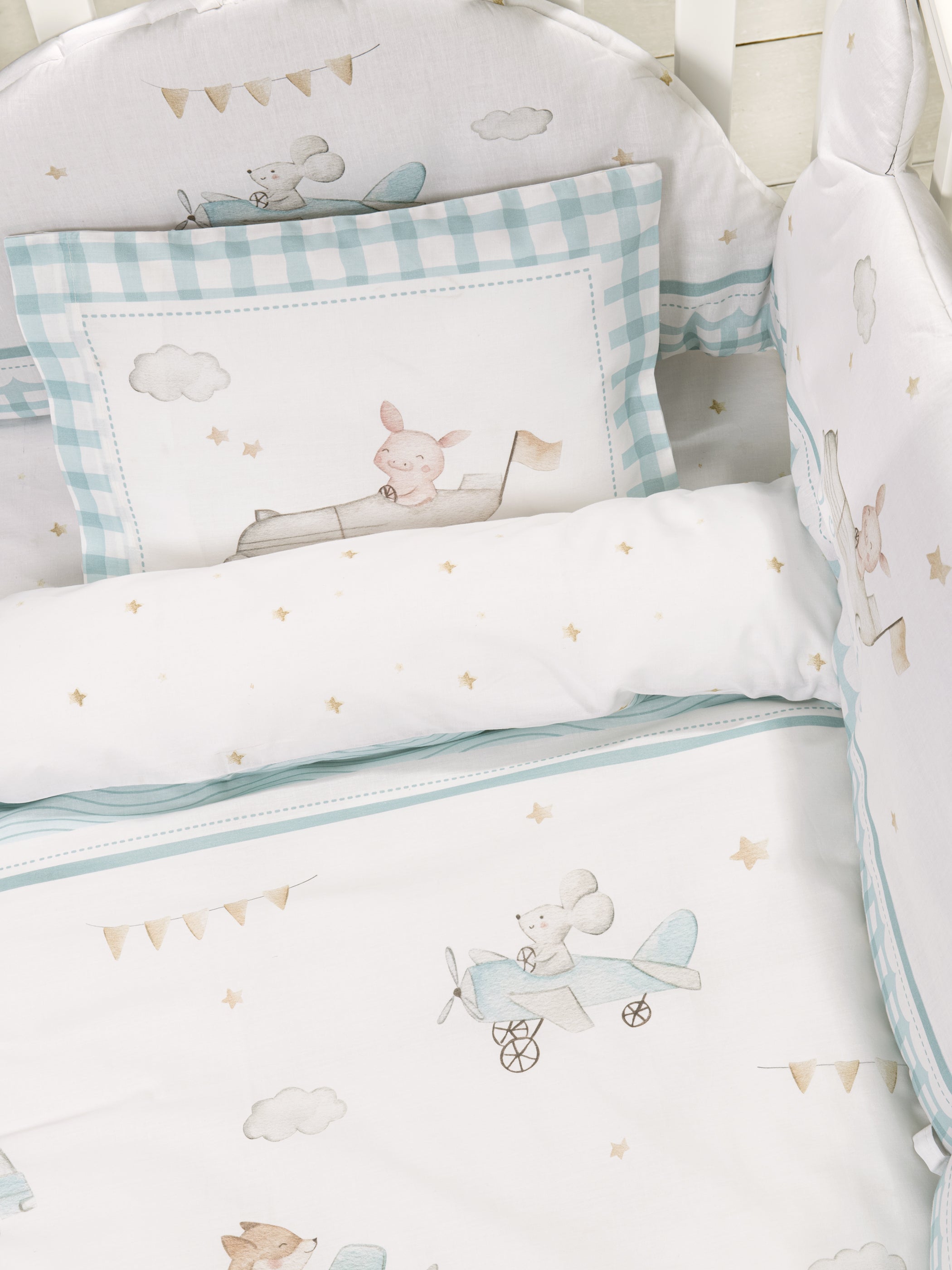 Σετ Σεντόνια Κούνιας - Joy Ride από την εταιρεία Nima Bebe